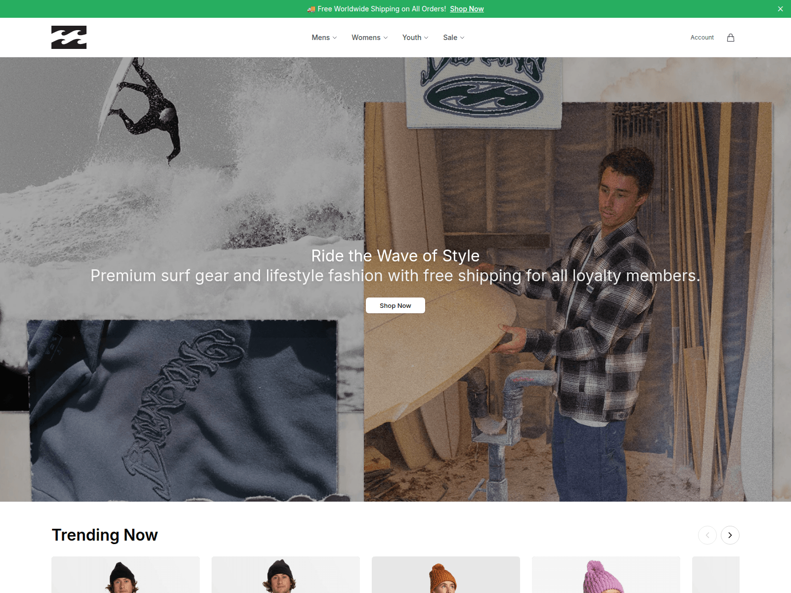 Screenshot of abong.shop