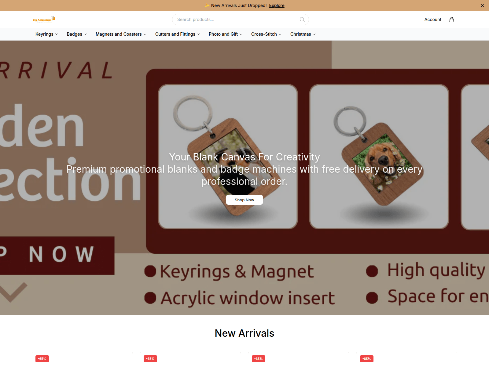 Screenshot of acclane.shop