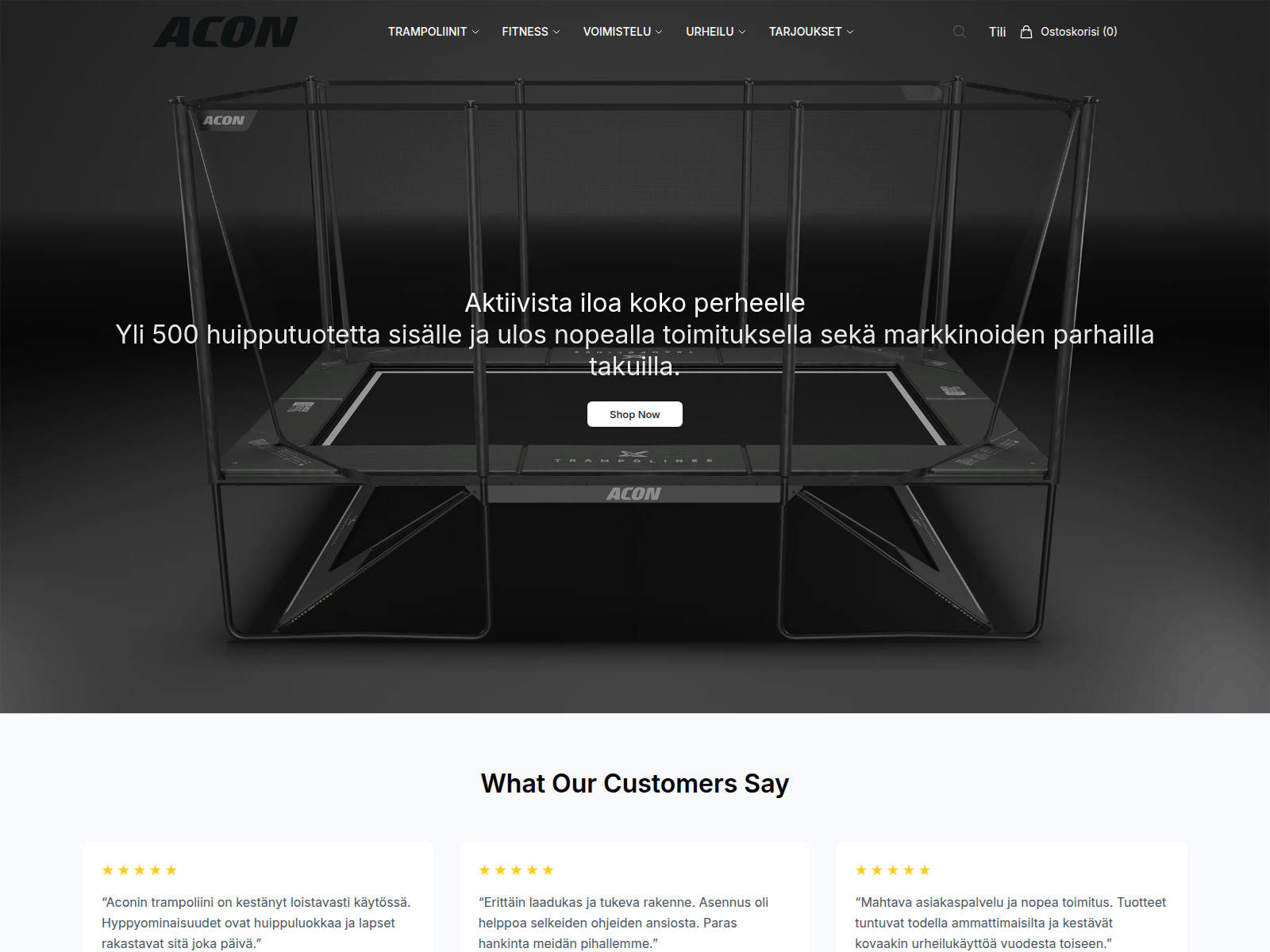 Screenshot of acongear.shop