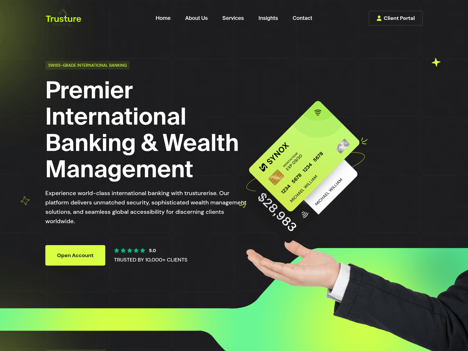 Screenshot of thetrusturerise.online