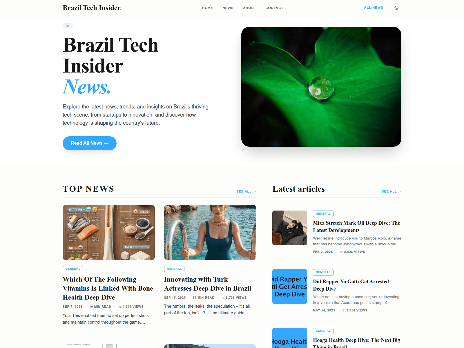 Screenshot of usebebrasil.com