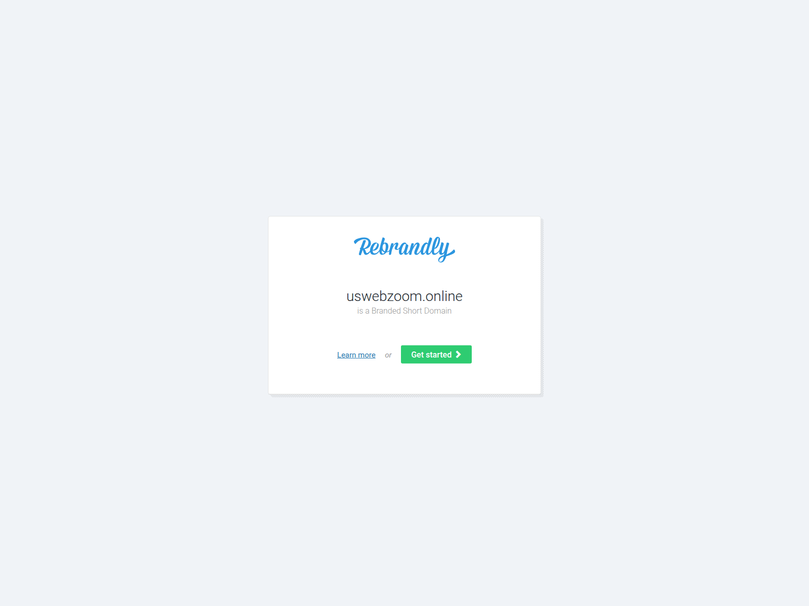 Screenshot of uswebzoom.online