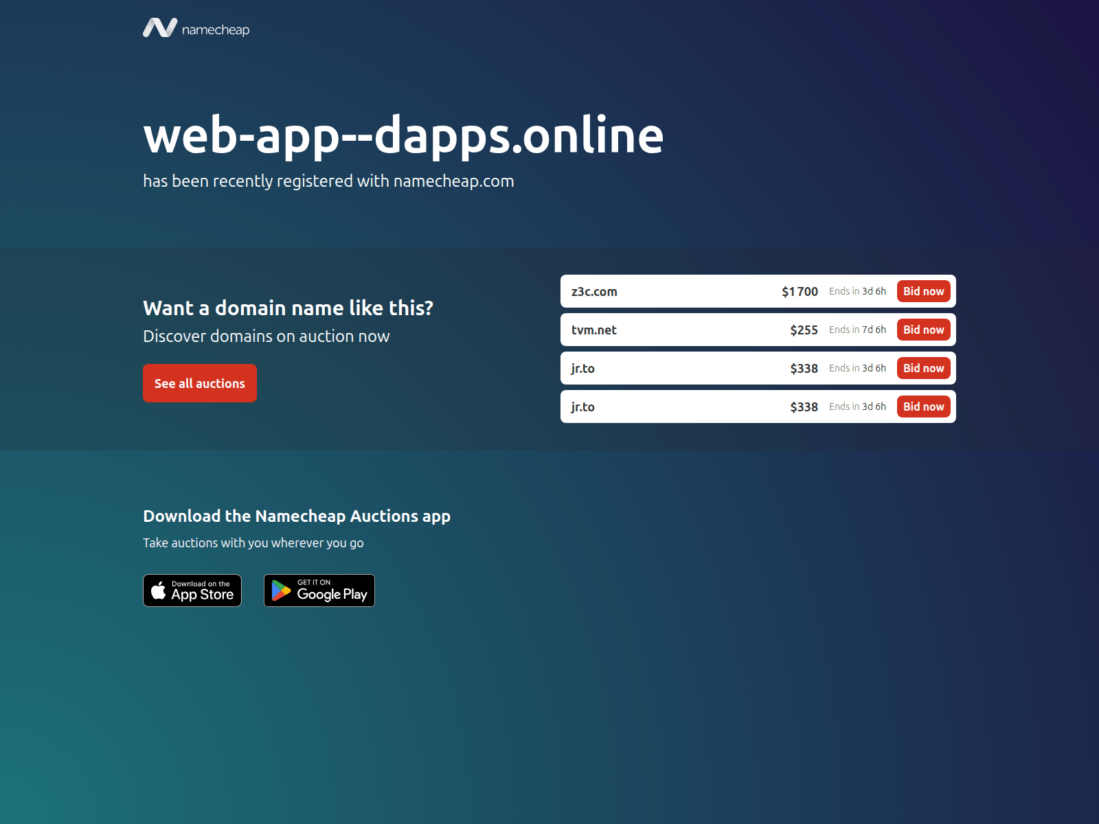 Screenshot of web-app--dapps.online