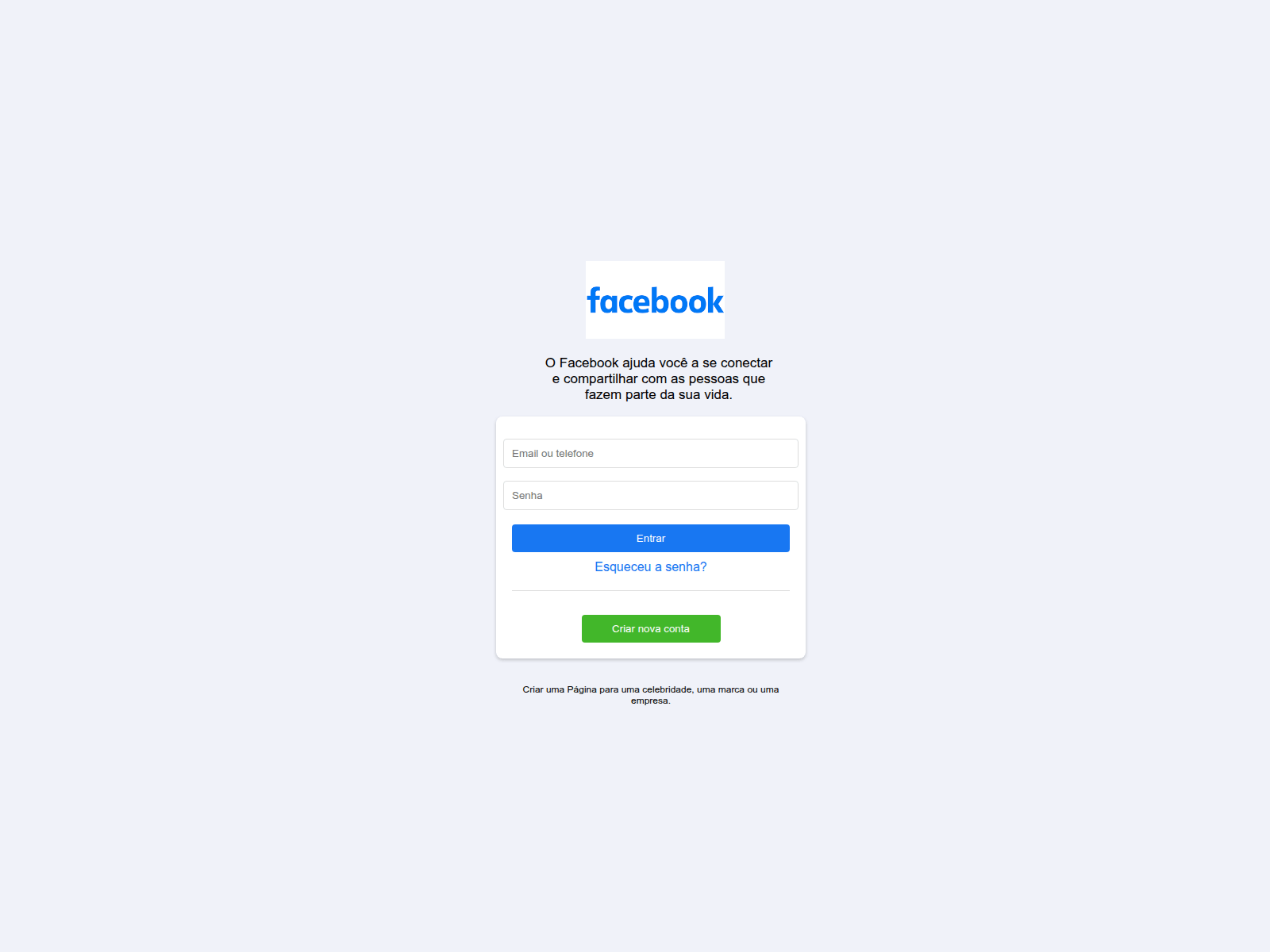 Screenshot von clone-facebook-five.vercel.app