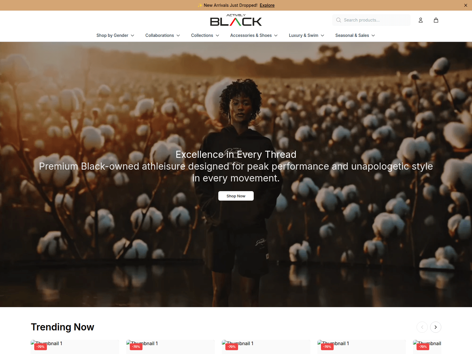Screenshot of activelystyle.shop