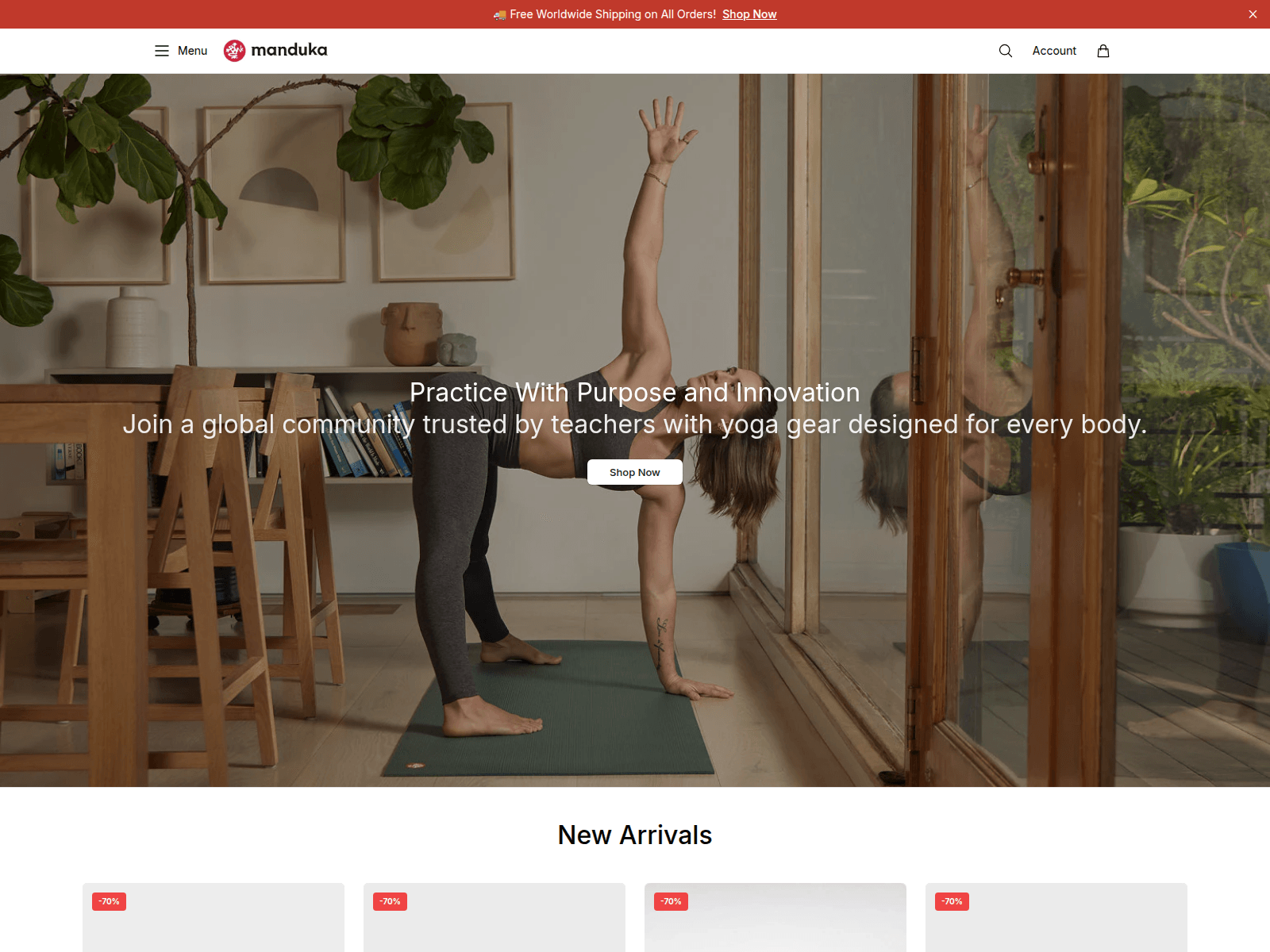 Screenshot of activemanduka.shop
