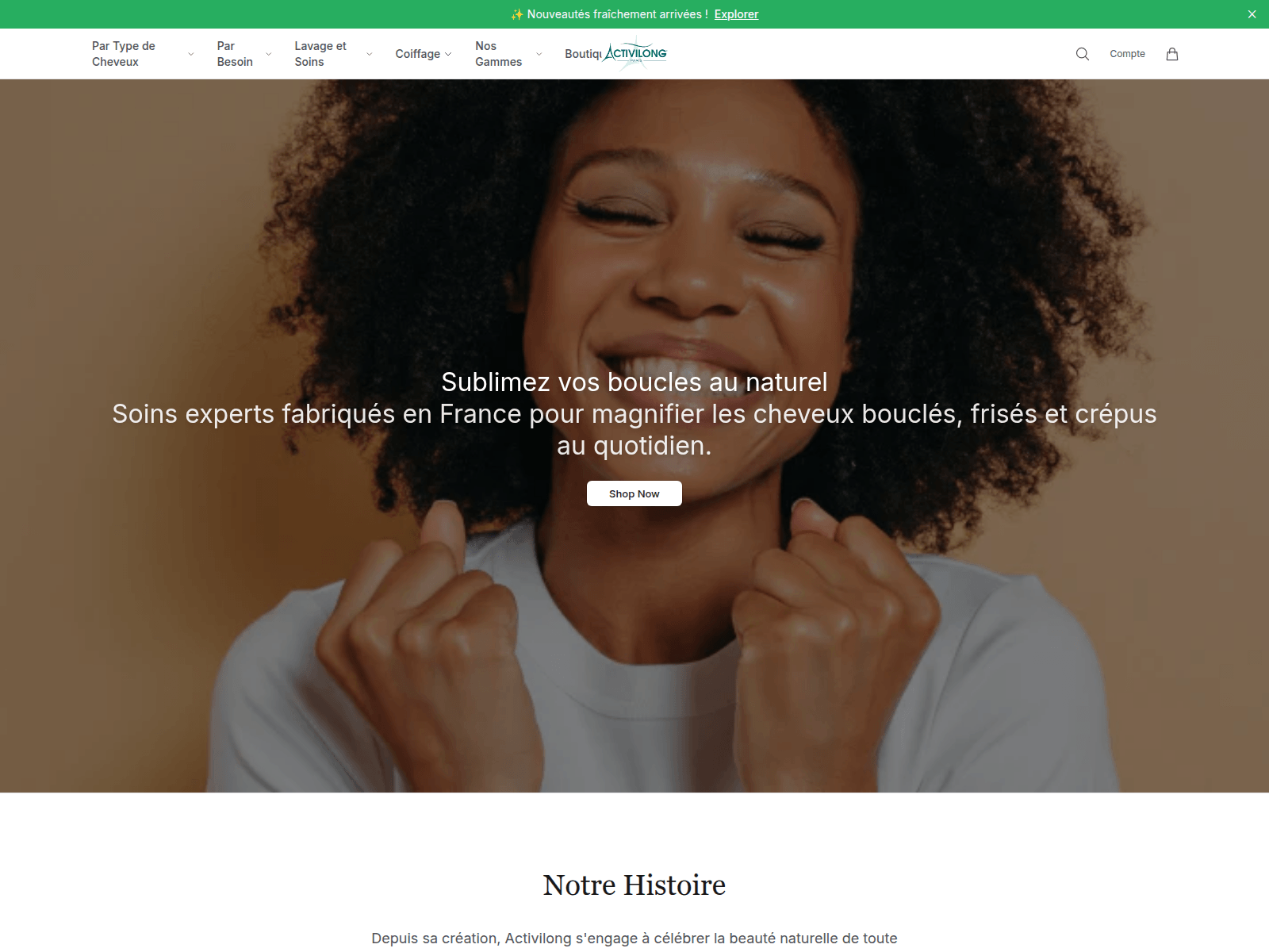 Screenshot of activilongdirect.shop