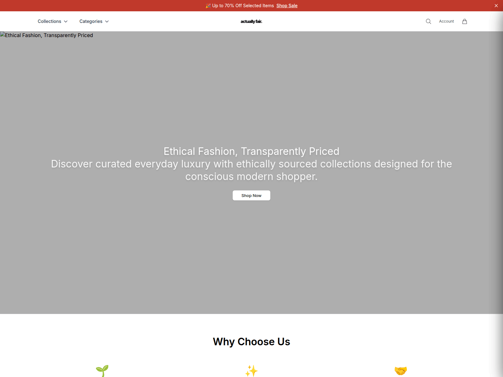 Screenshot of actuwear.shop