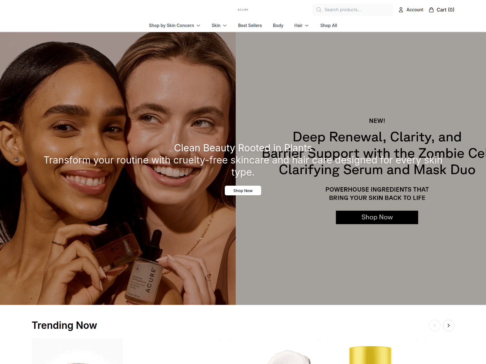 Screenshot of acuredirect.shop