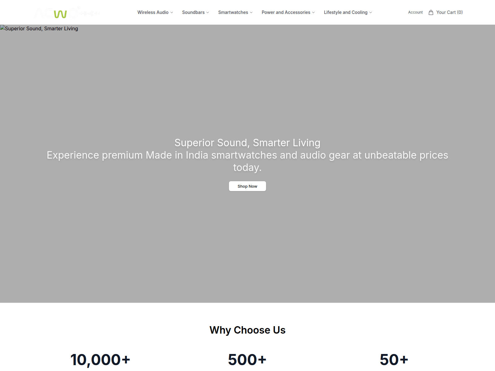 Screenshot of acwohq.shop
