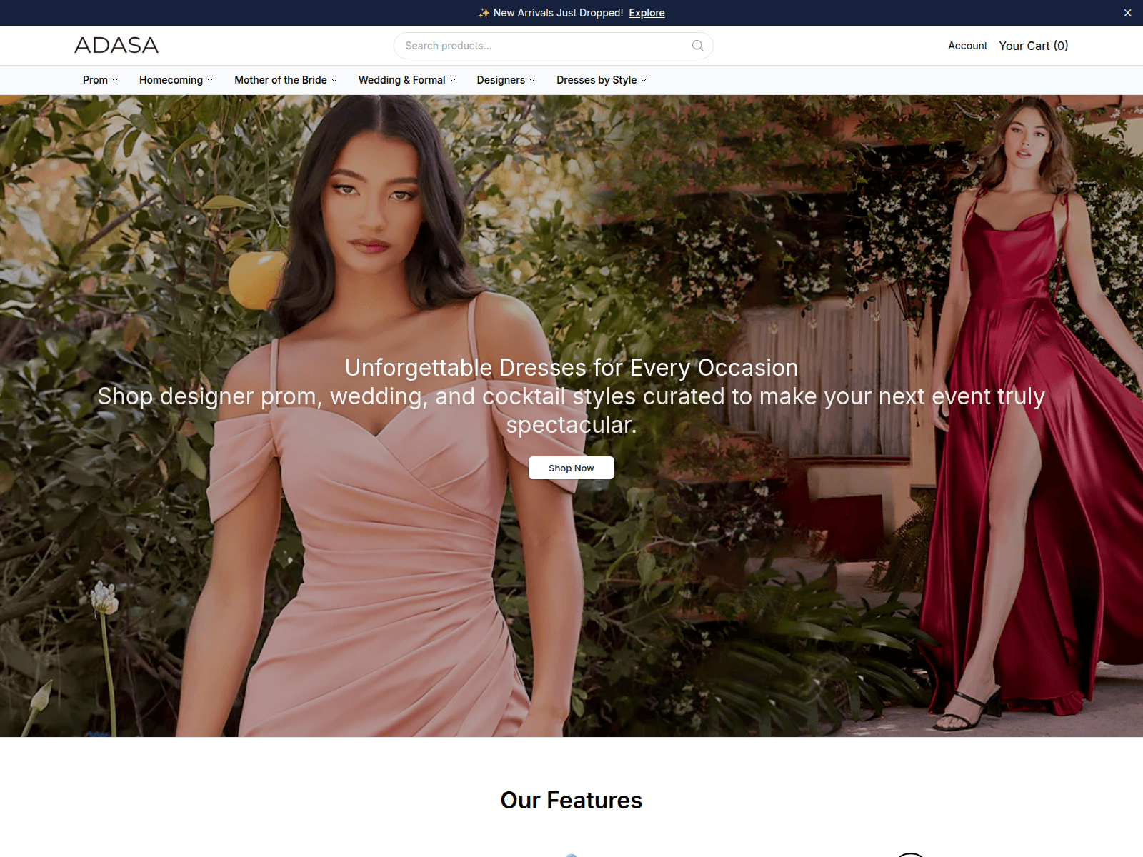 Screenshot of adasa.shop