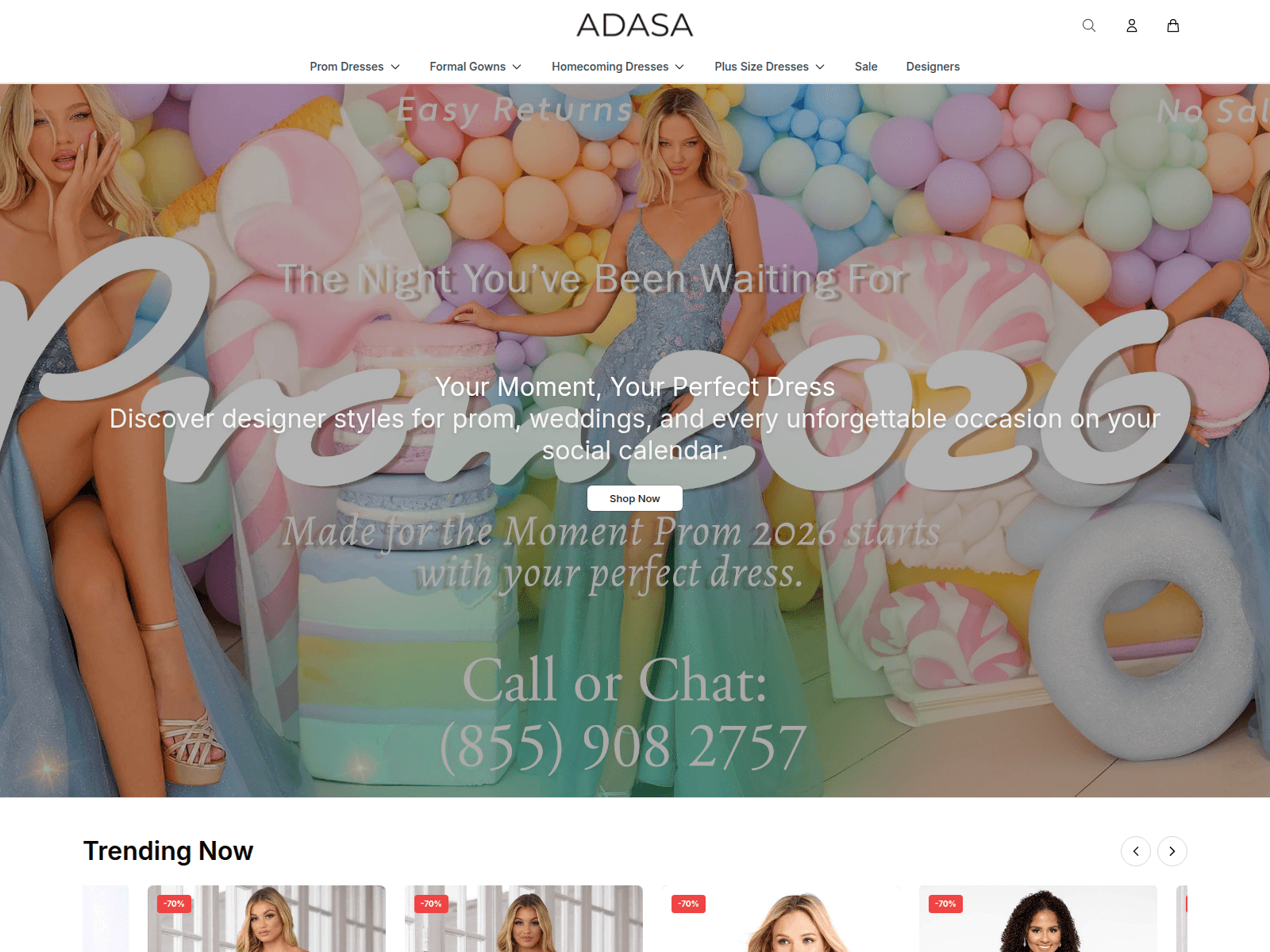 Screenshot of adasafashionworld.shop