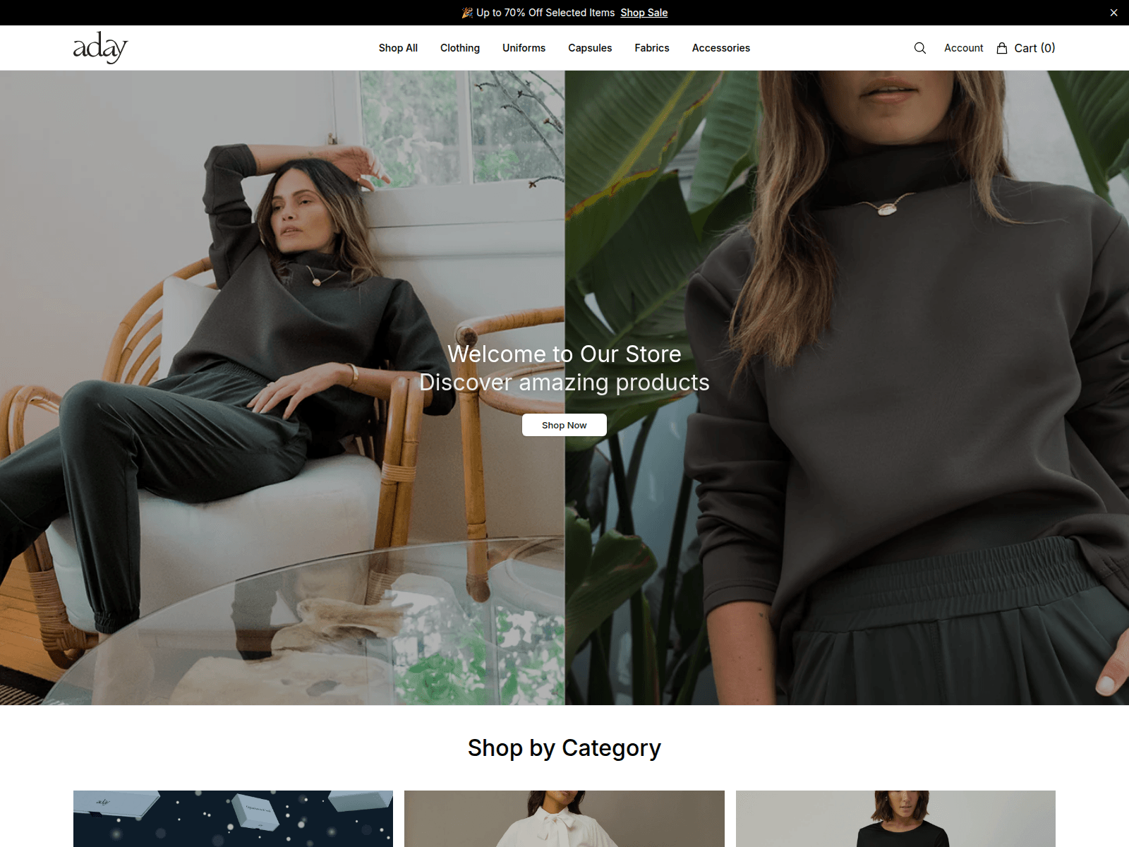Screenshot of adaydirect.shop