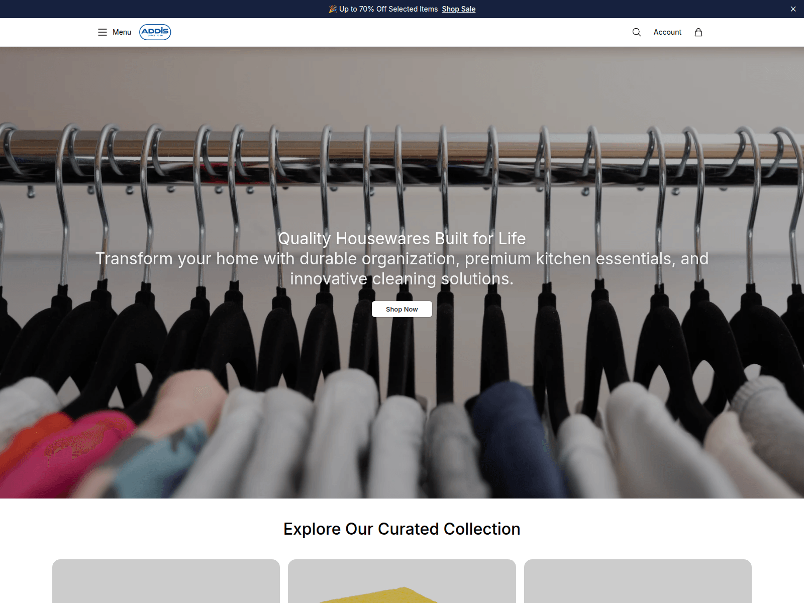 Screenshot of addishq.shop