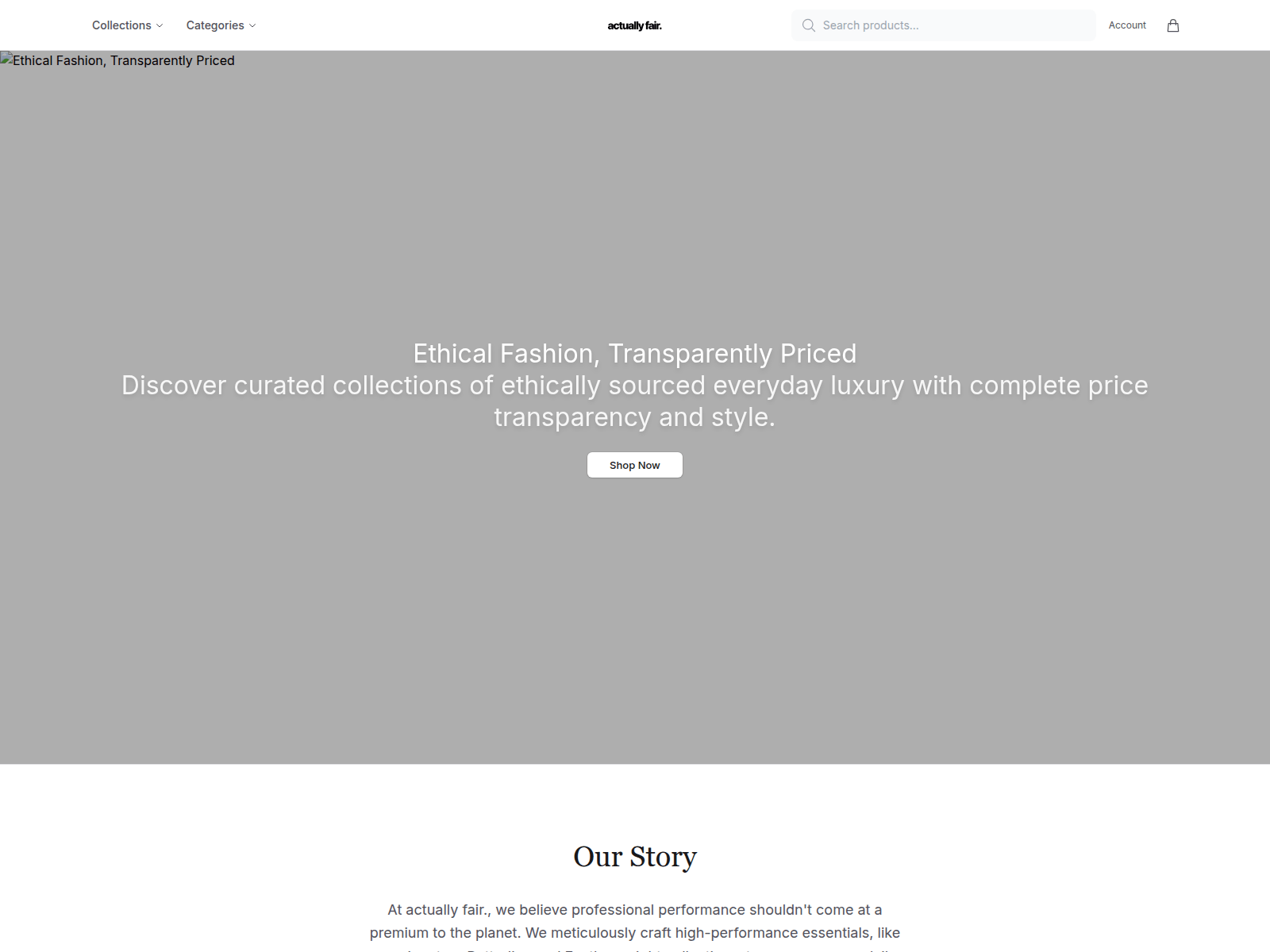 Screenshot of actlyfit.shop