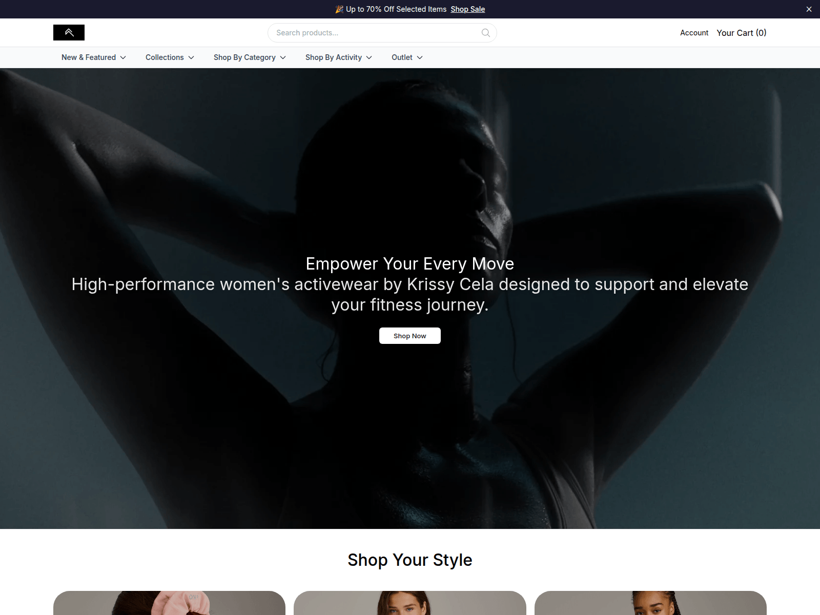 Screenshot of actvly.shop