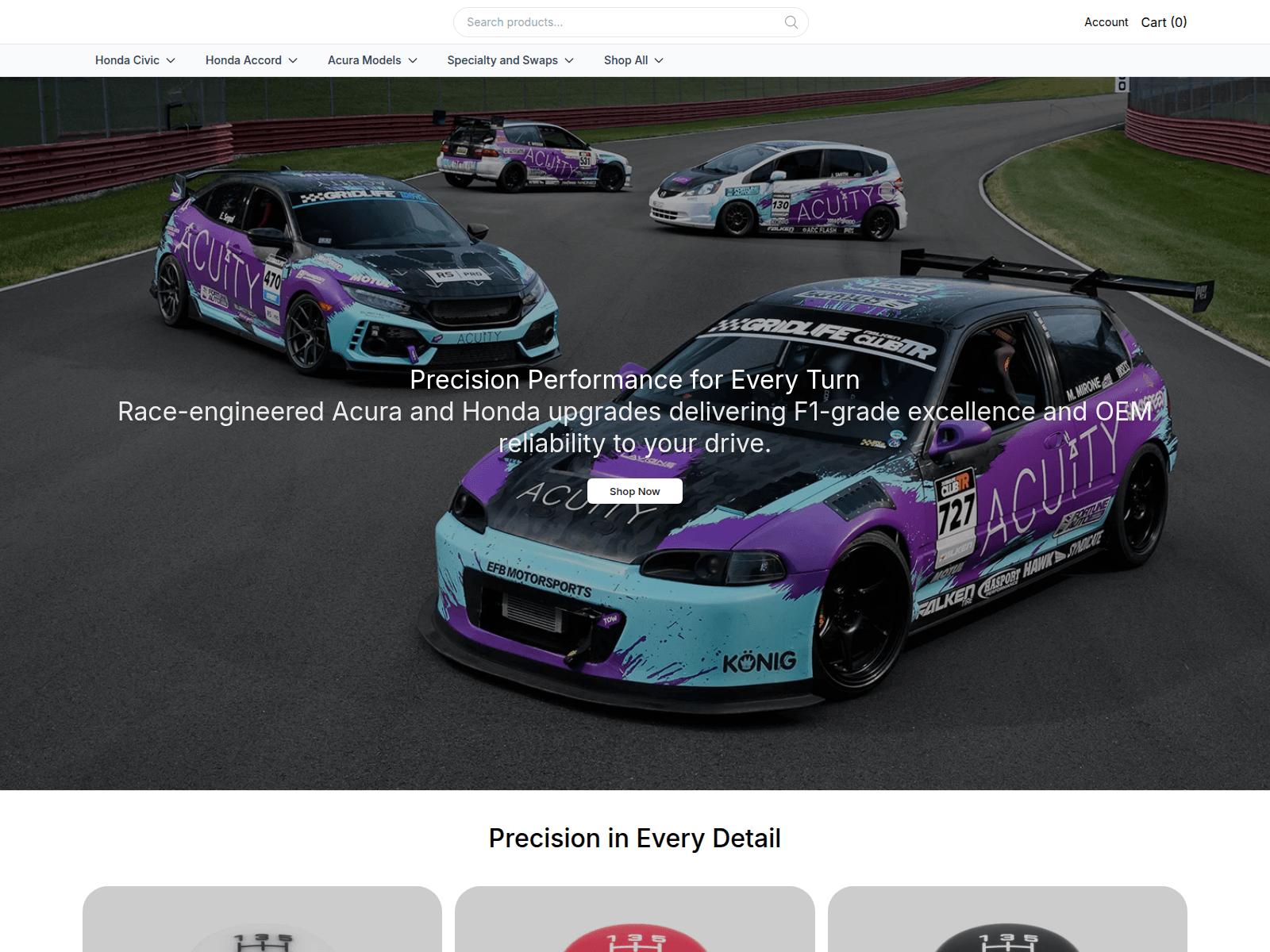Screenshot of acuityinstrumentsstore.shop