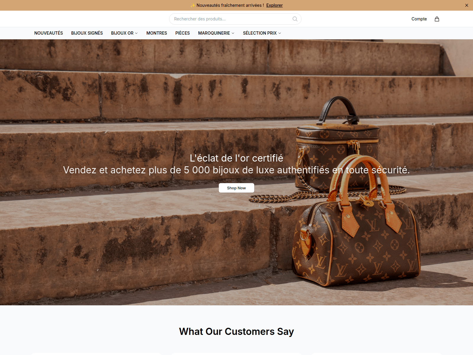 Screenshot of adorehq.shop