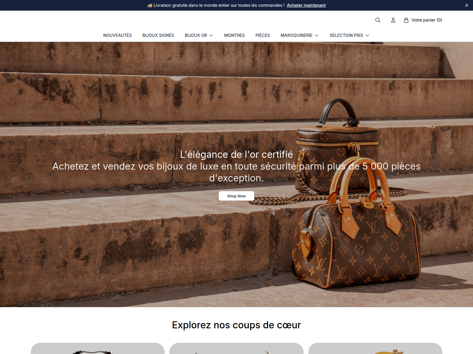 Screenshot of adorelux.shop