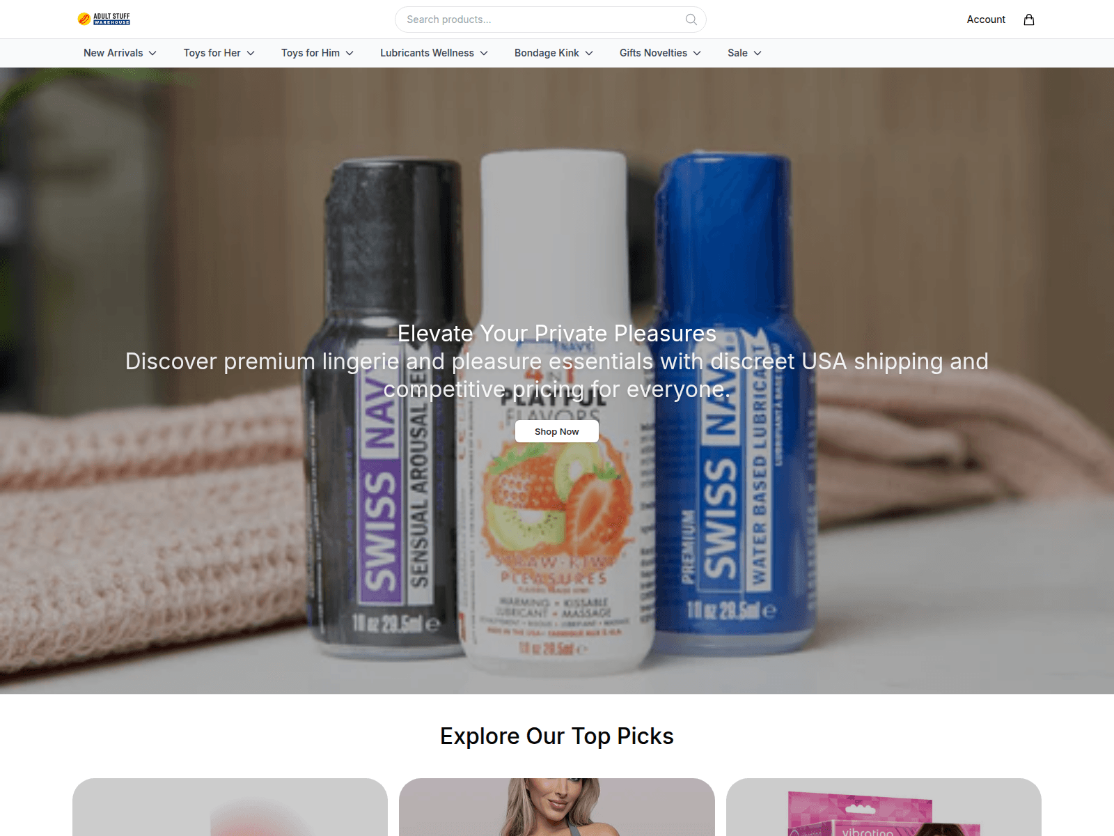 Screenshot of adultstuffwarehousehealth.shop