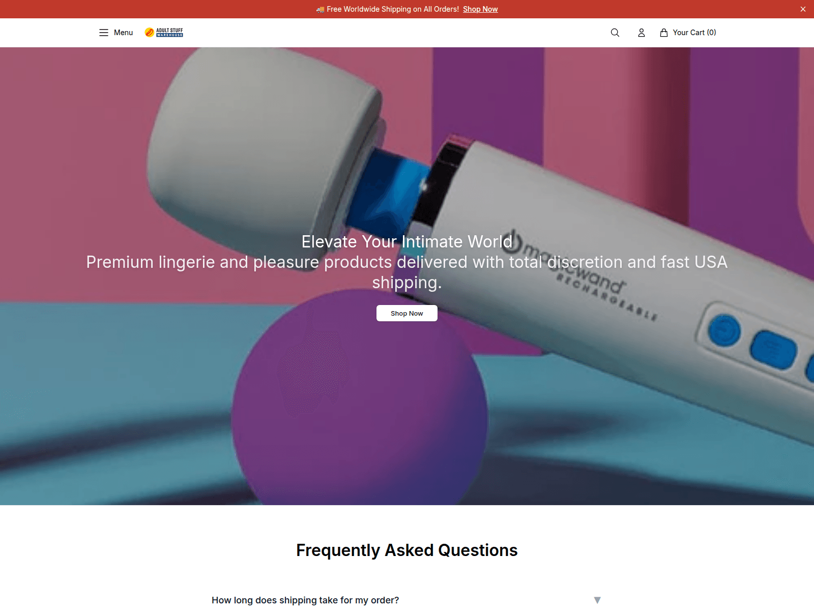 Screenshot of adultstuffwarehouseportal.shop