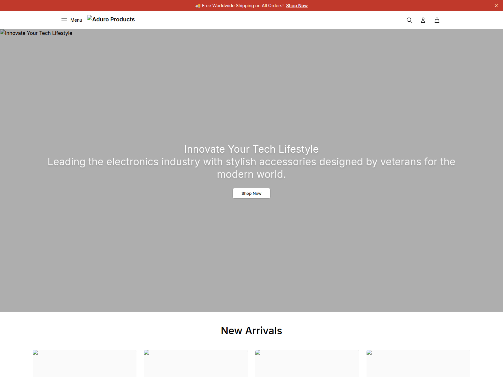 Screenshot of adurodeals.shop