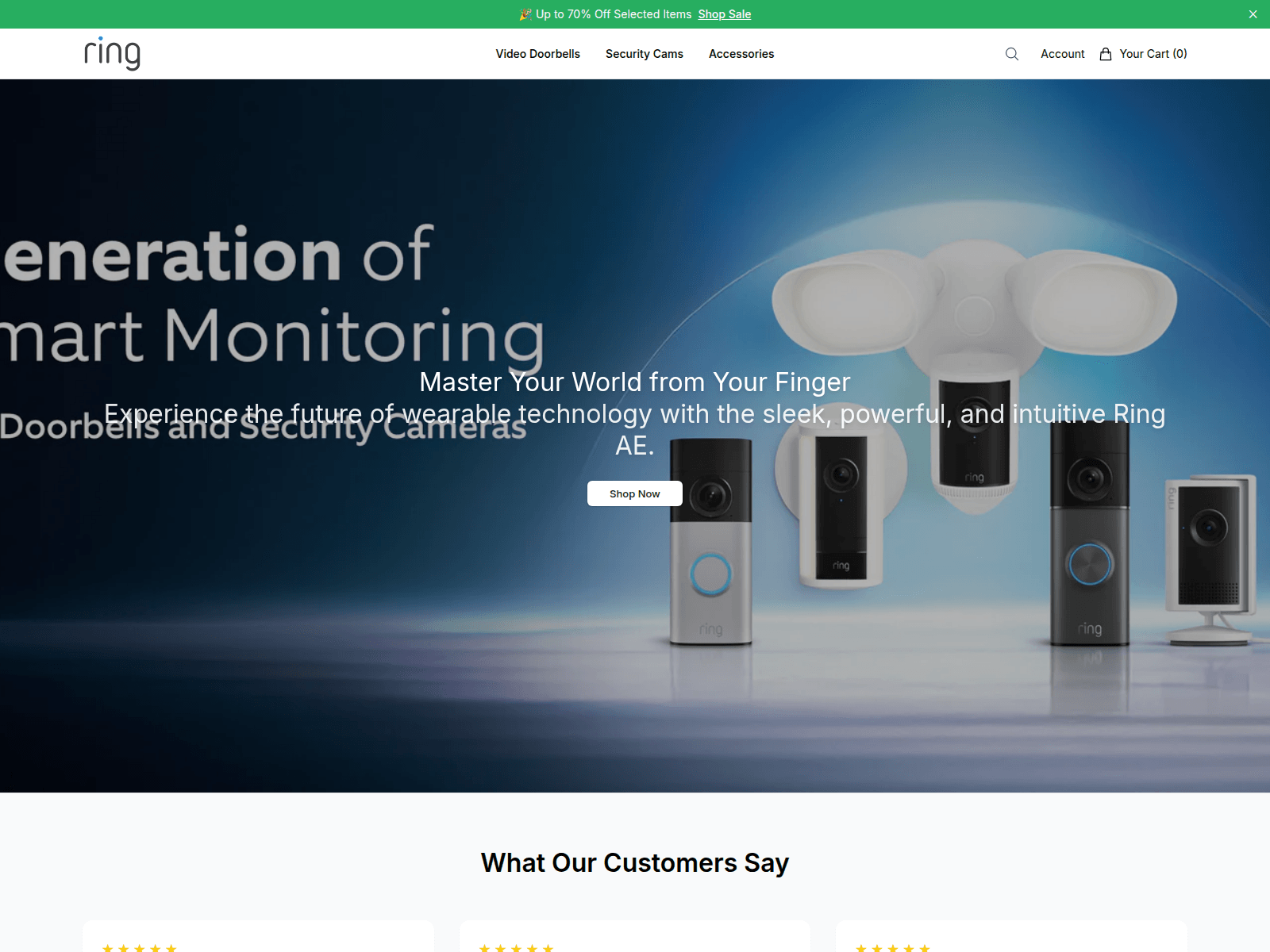 Screenshot of aeonview.shop