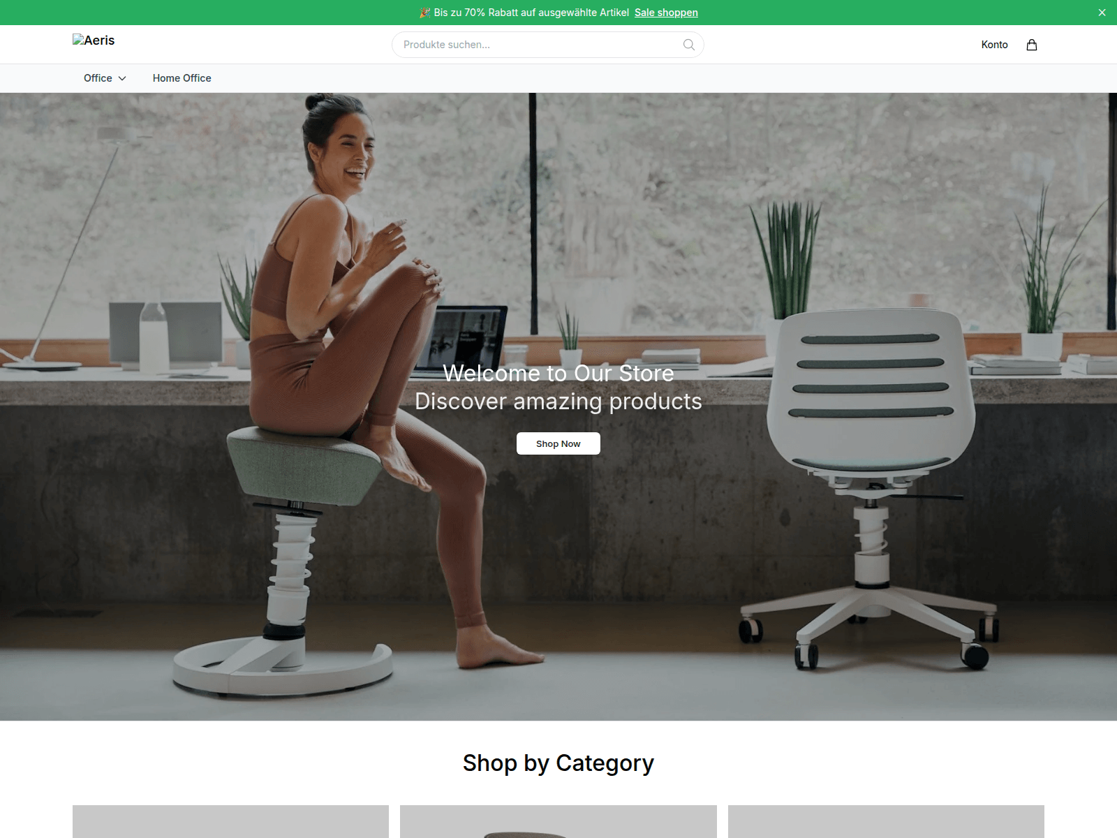 Screenshot of aerisvibe.shop