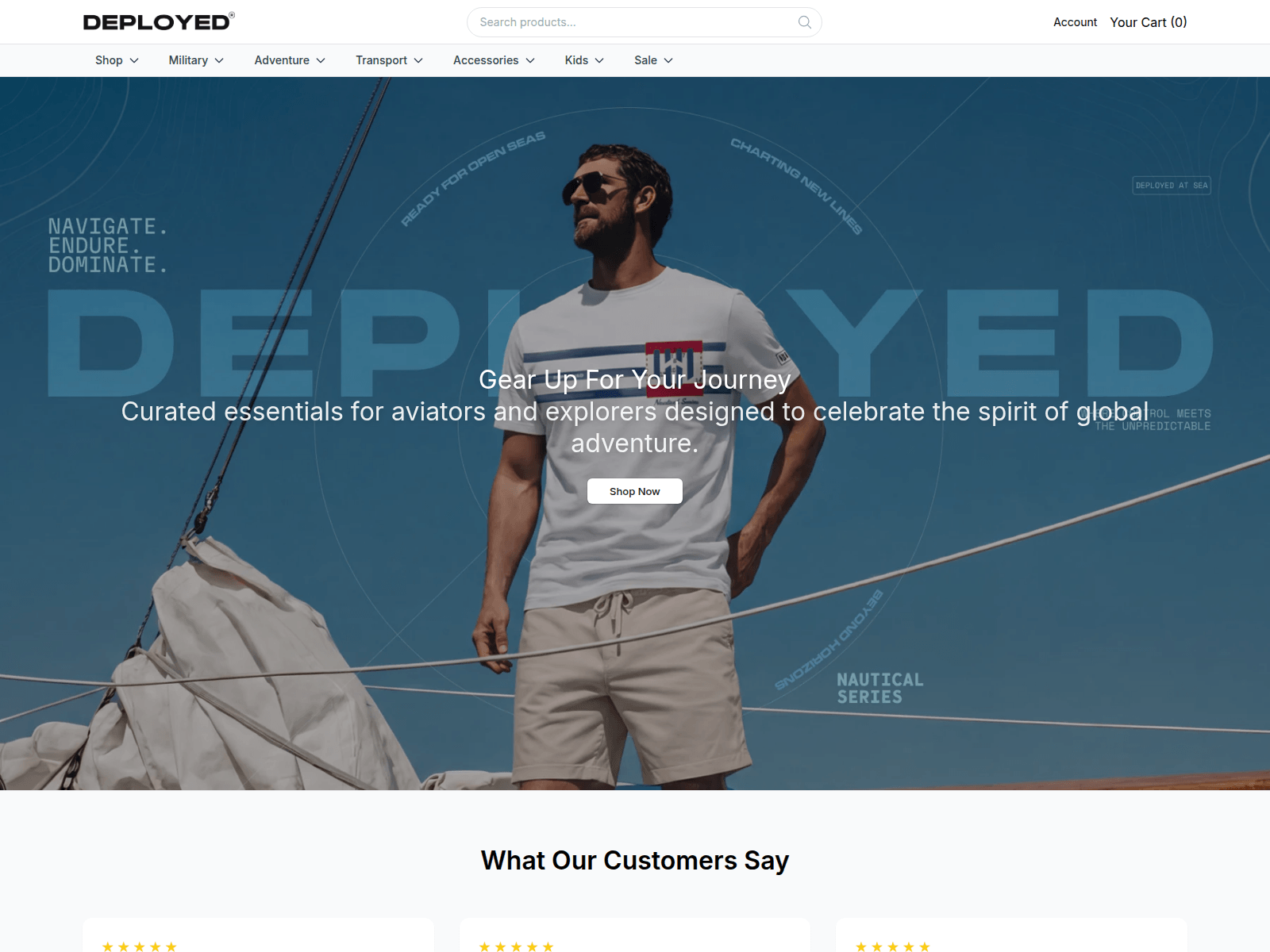 Screenshot of aeroarmourstore.shop