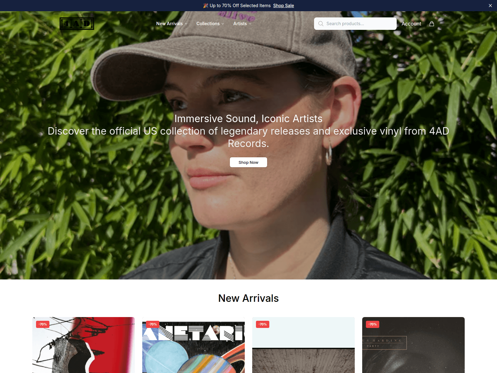 Screenshot of adusahq.shop