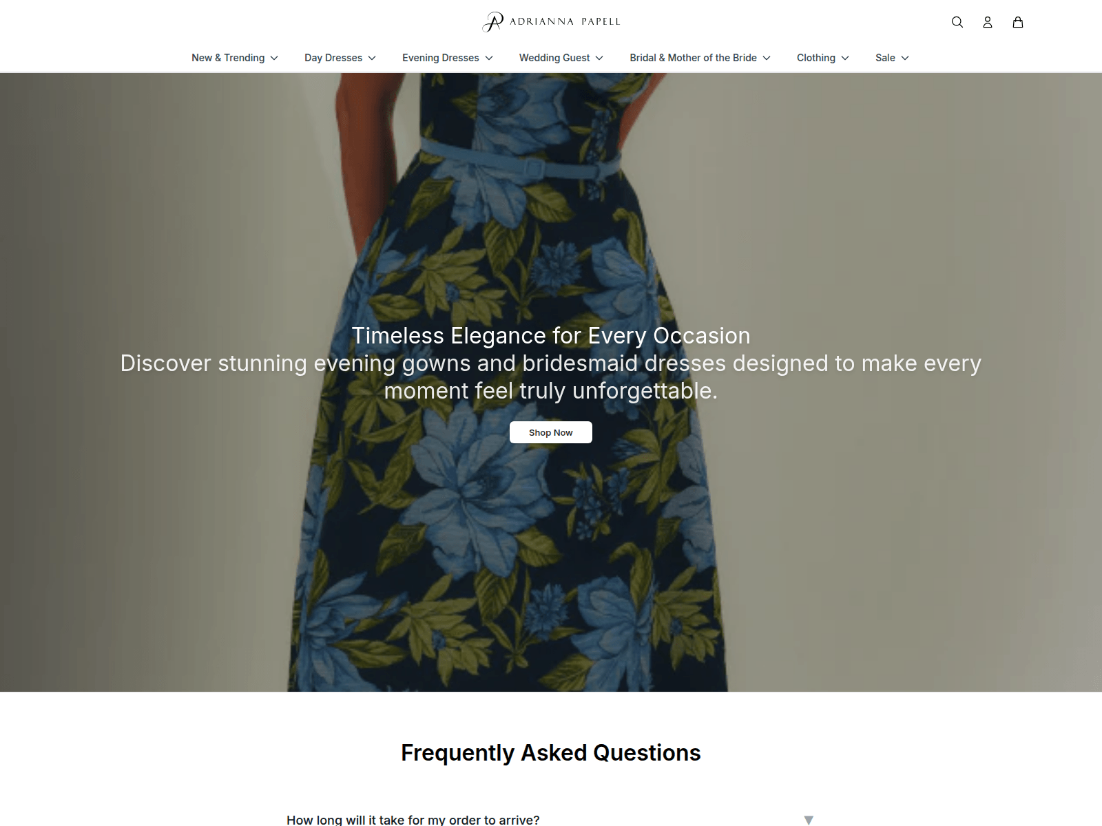 Screenshot of adriannapapellstudio.shop