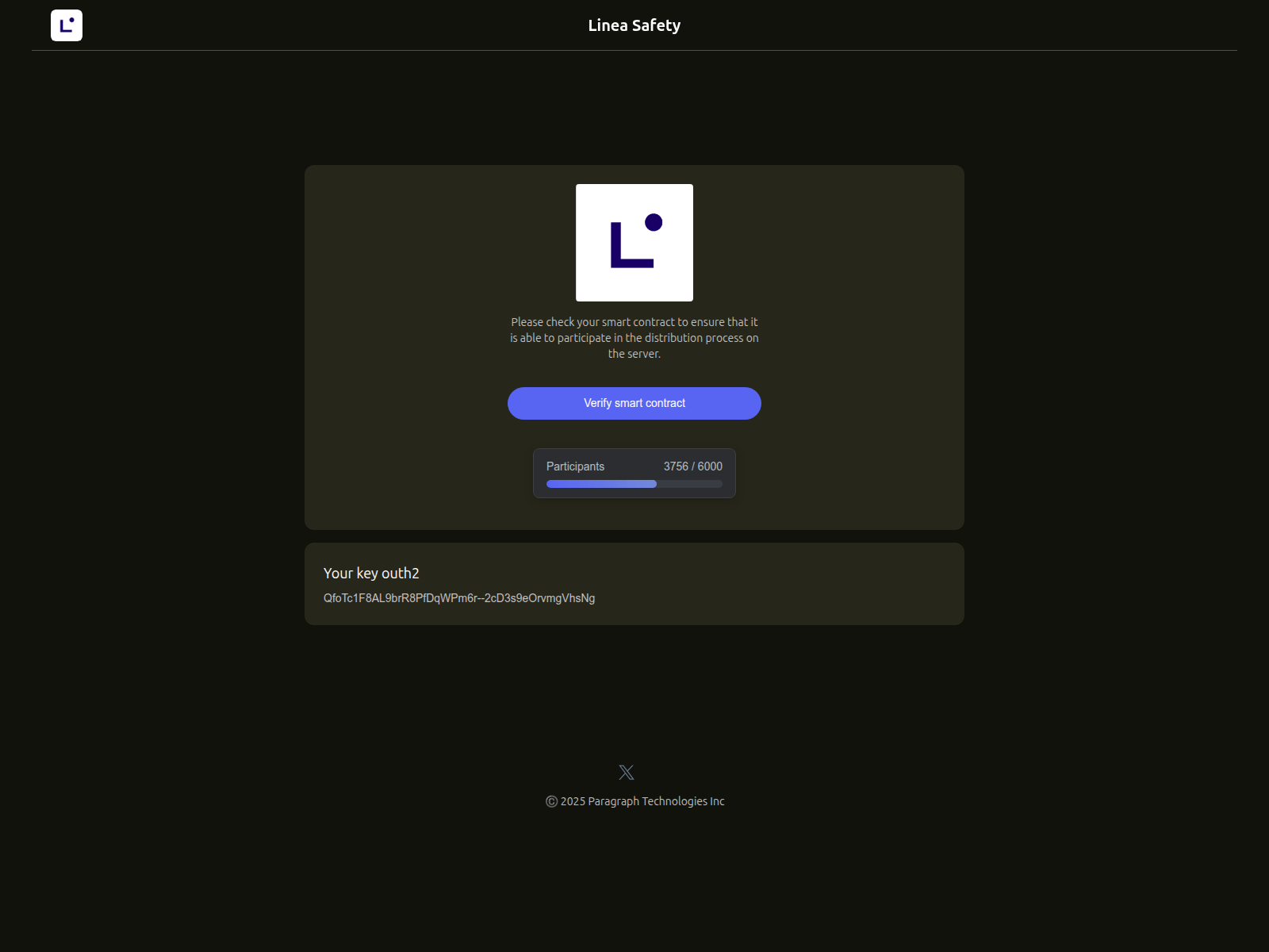 Screenshot of test-verify.pages.dev