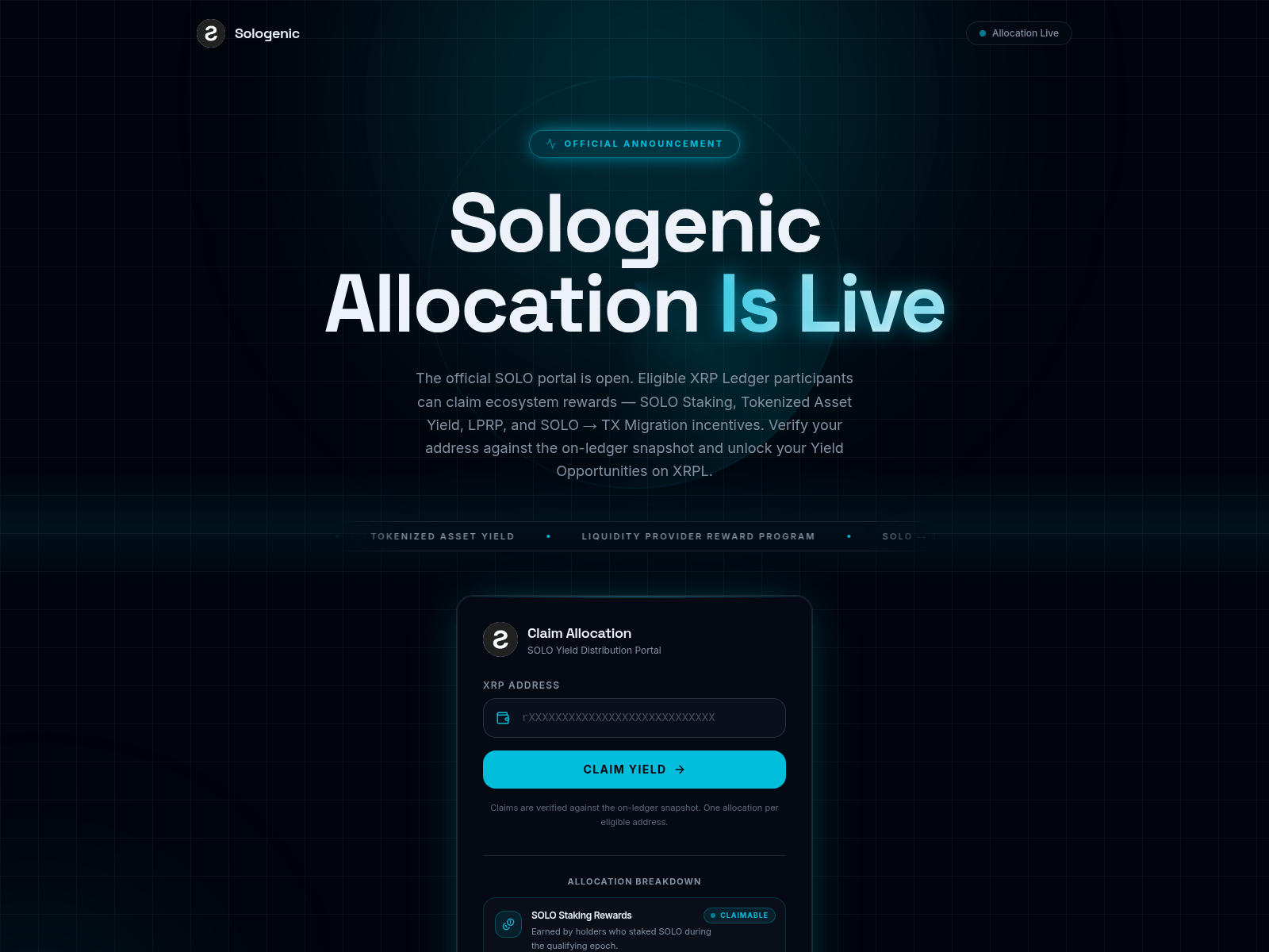 Screenshot of solotx.org