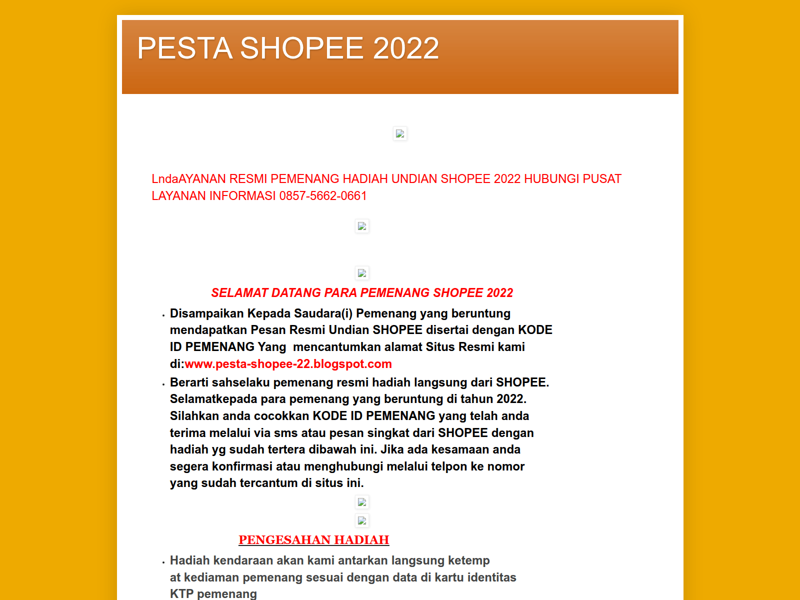 Screenshot of pesta-shopee-22.blogspot.com