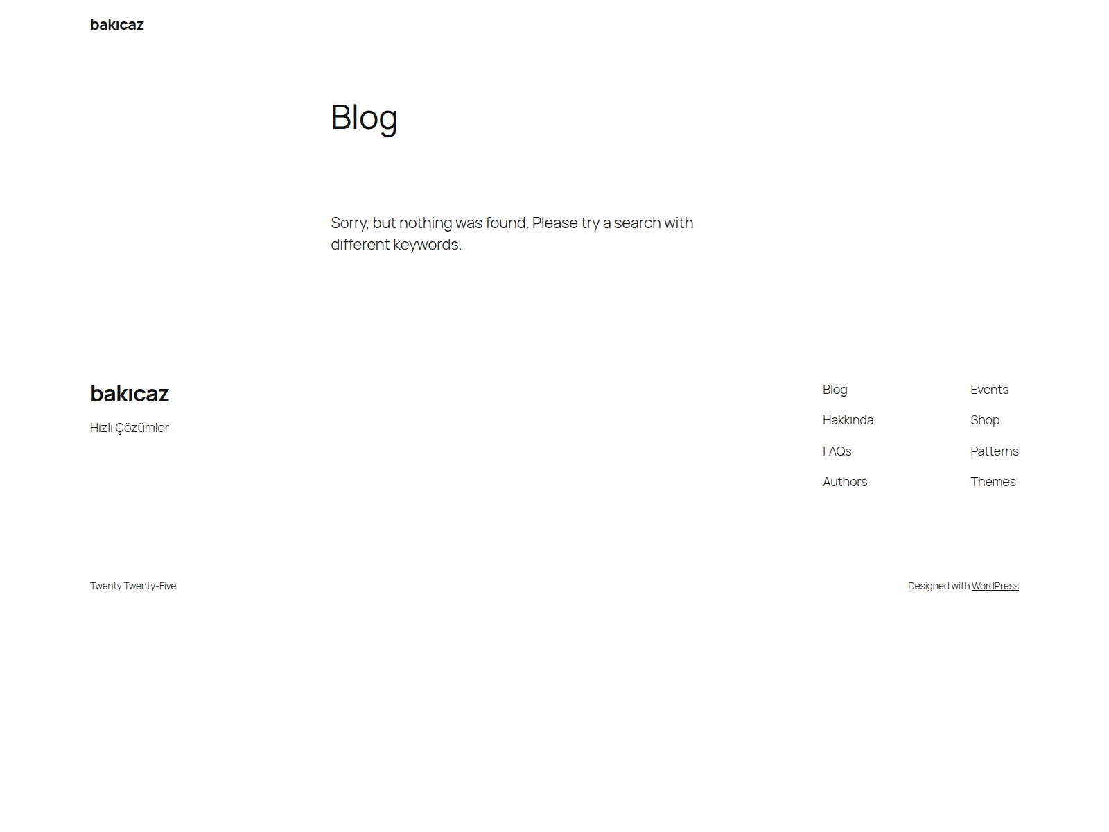 Screenshot of ayaztiryaki.com