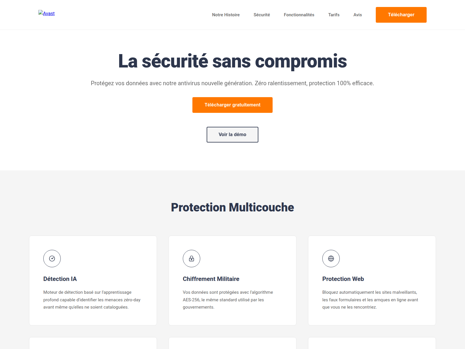 Screenshot of antiavast.com