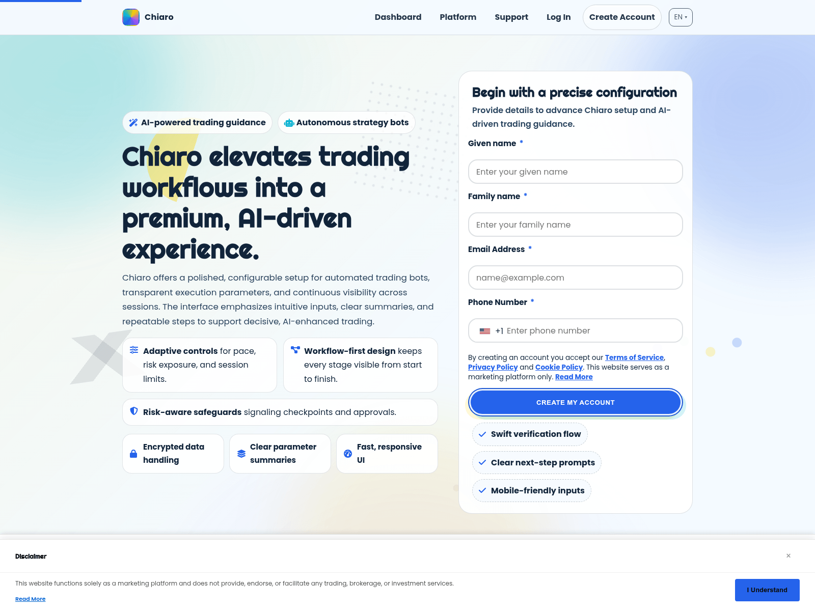 Screenshot of chiarotech.shop