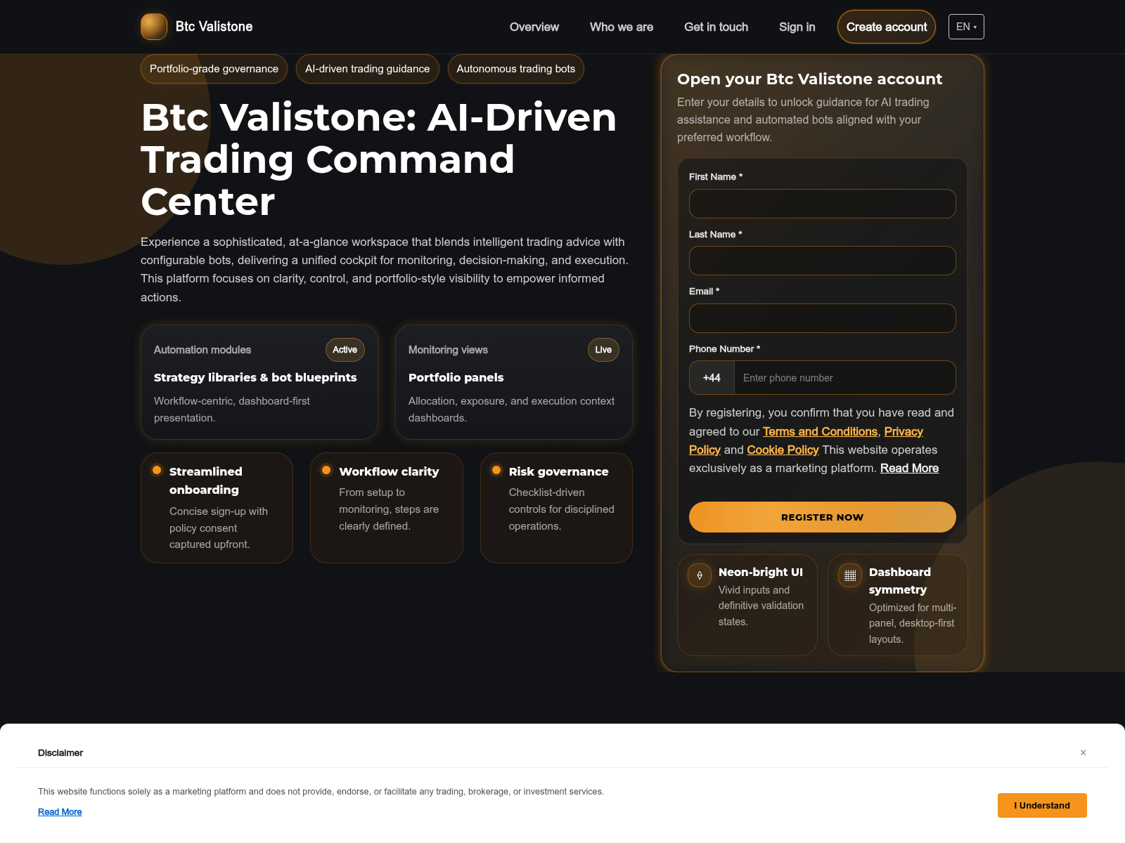 Screenshot of btcvalistone.click