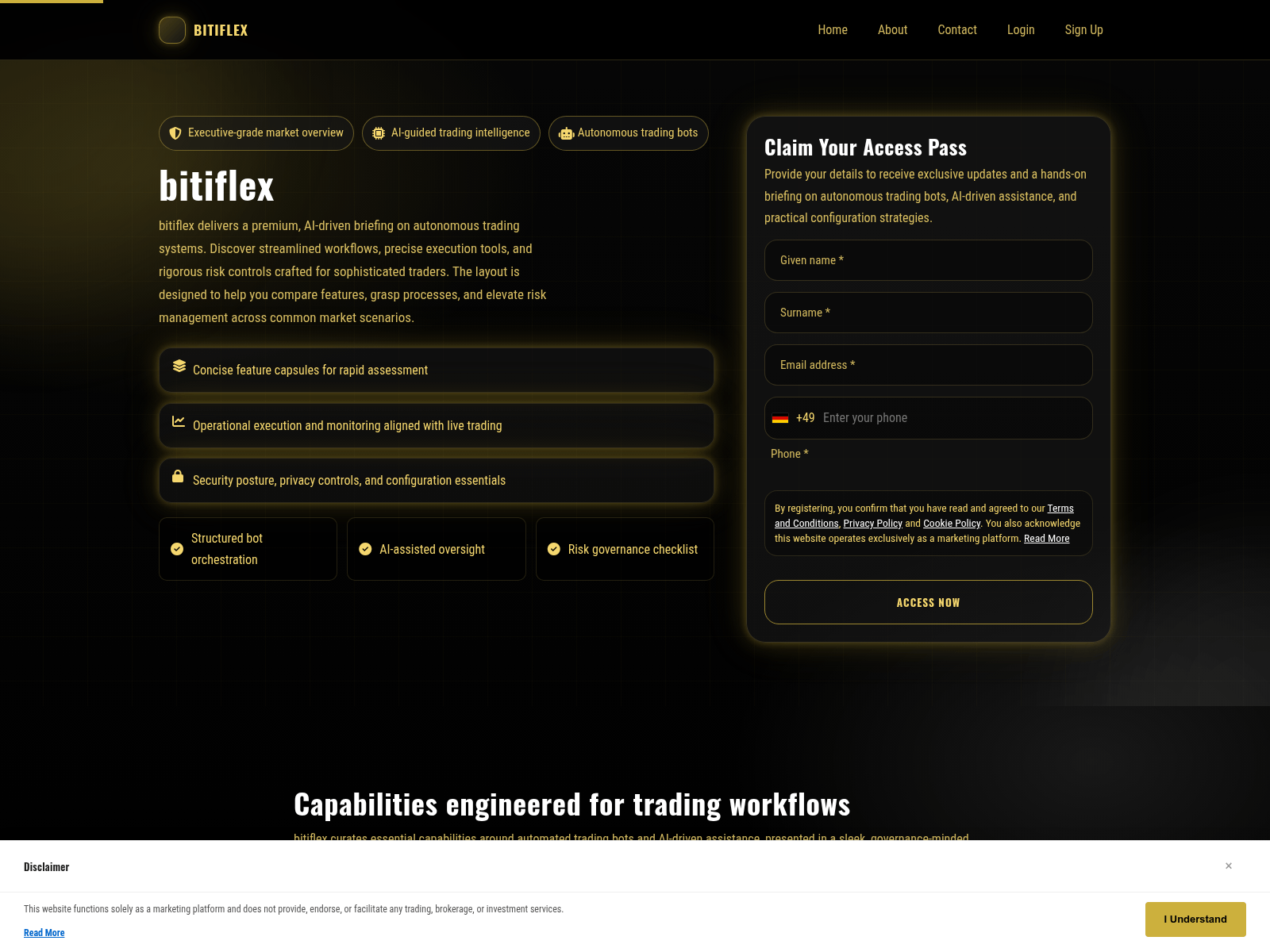 Screenshot of bitiflex-soft.com