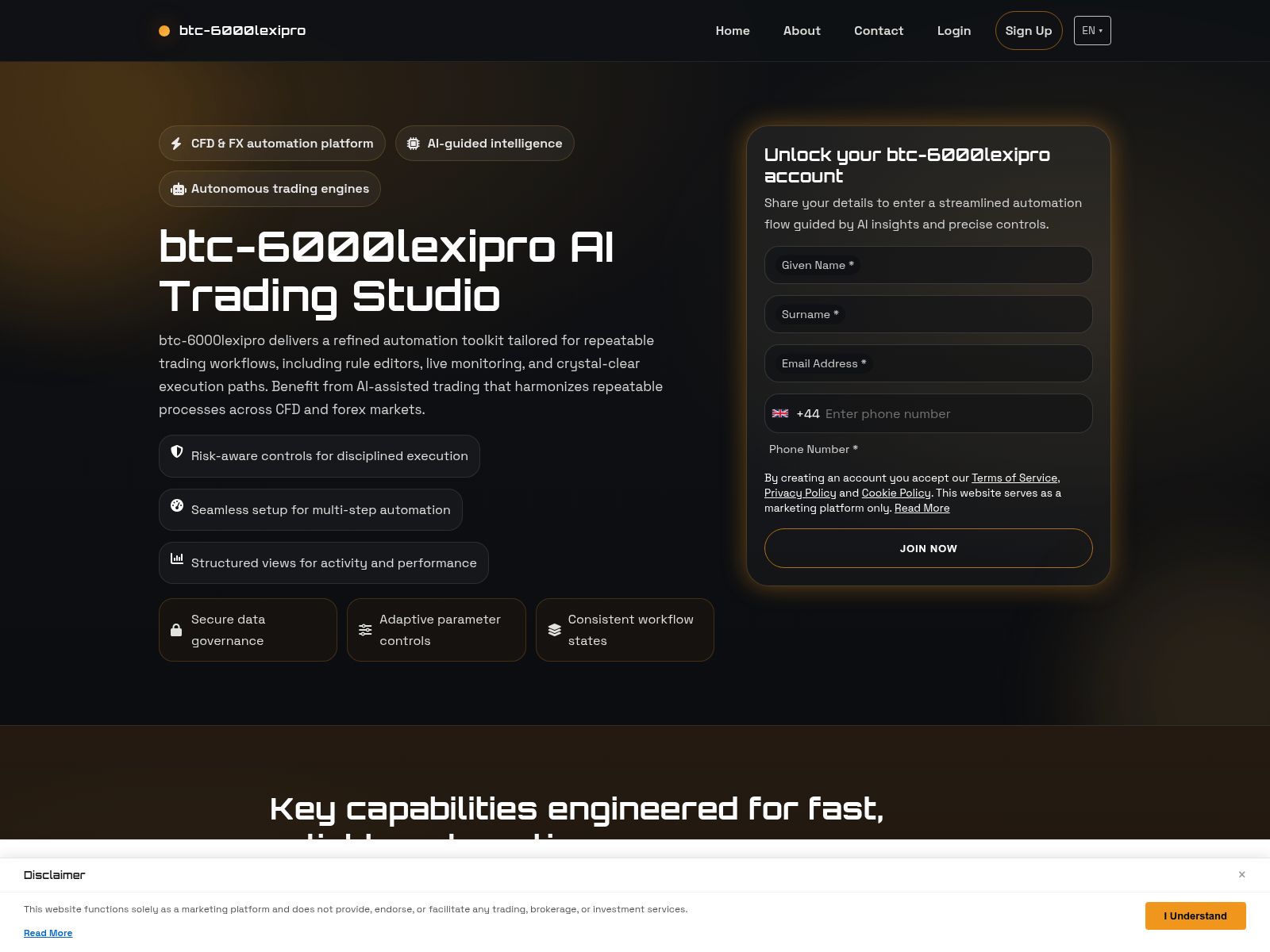 Screenshot of btc-6000lexipro.com