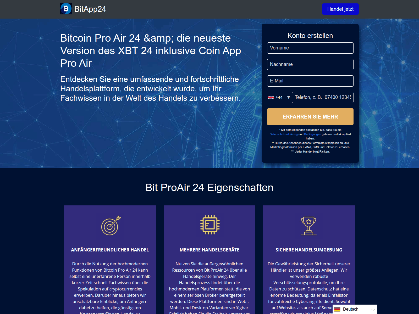 Screenshot of bitapp-24.org
