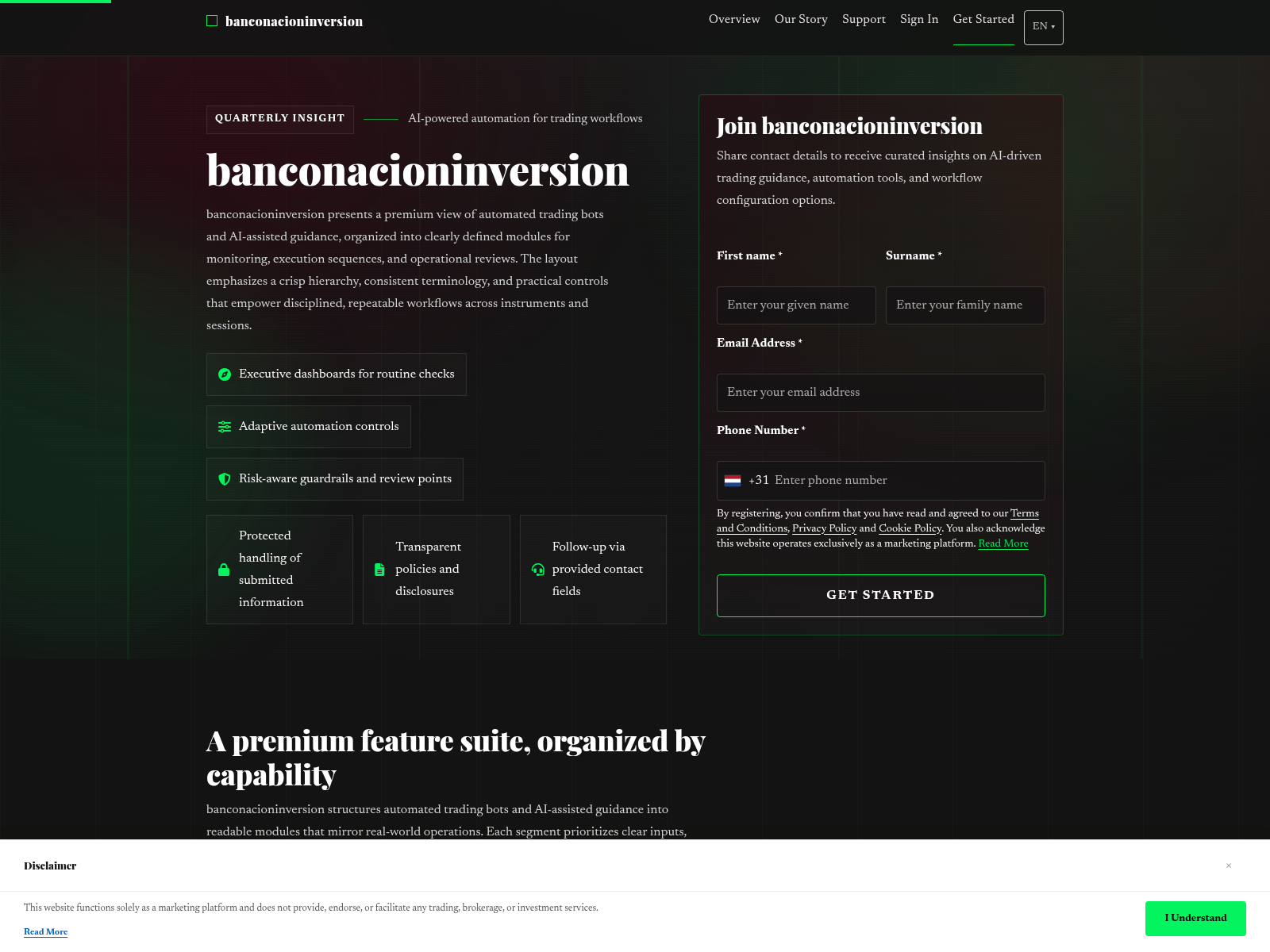 Screenshot of banconacioninversion.com