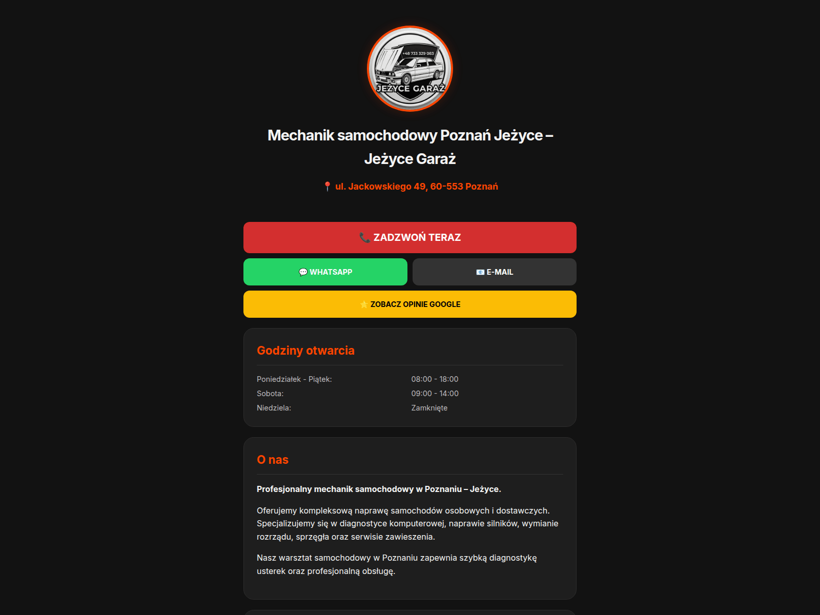 Screenshot of jezycegaraz.live