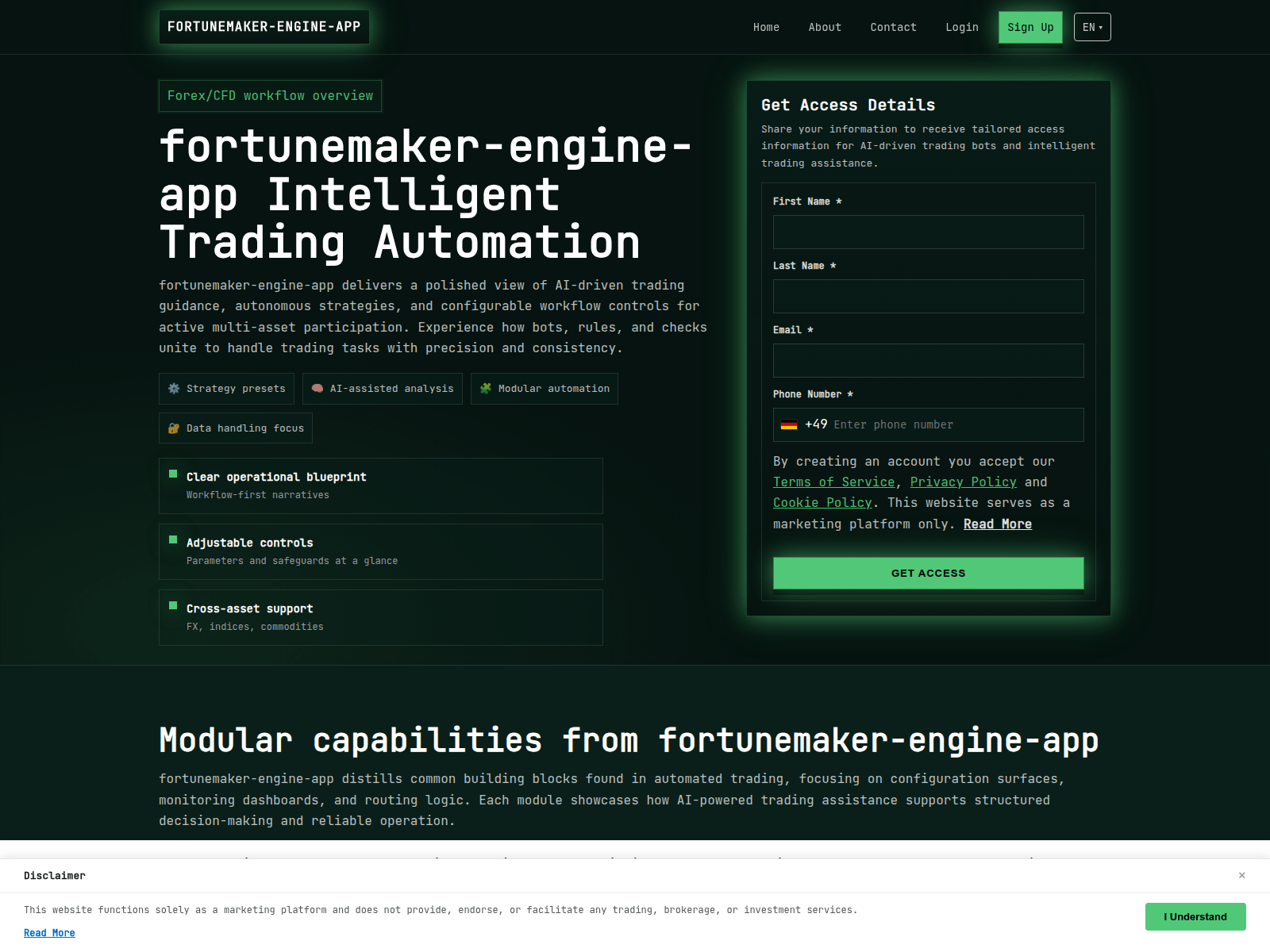 Screenshot of bitcoinbankproengine.com