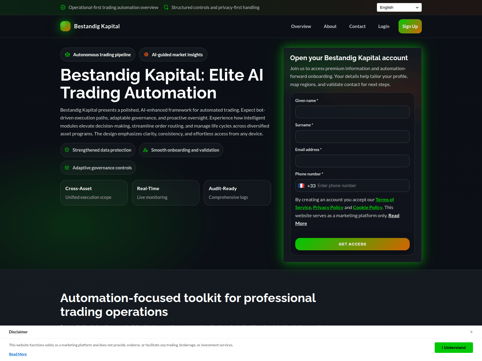 Screenshot of bestandigkapital-app.com