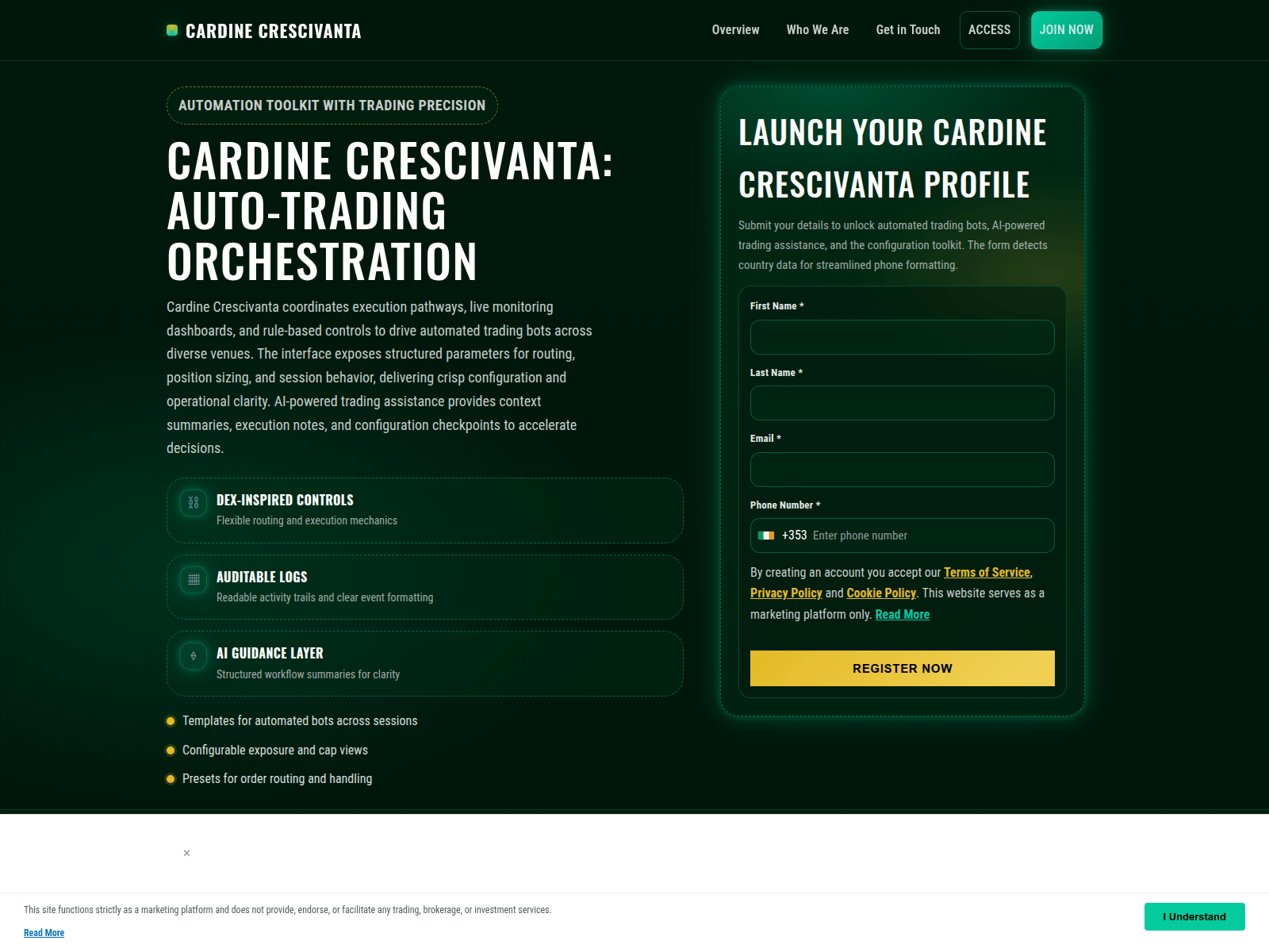 Screenshot of cardinecrescivanta.shop