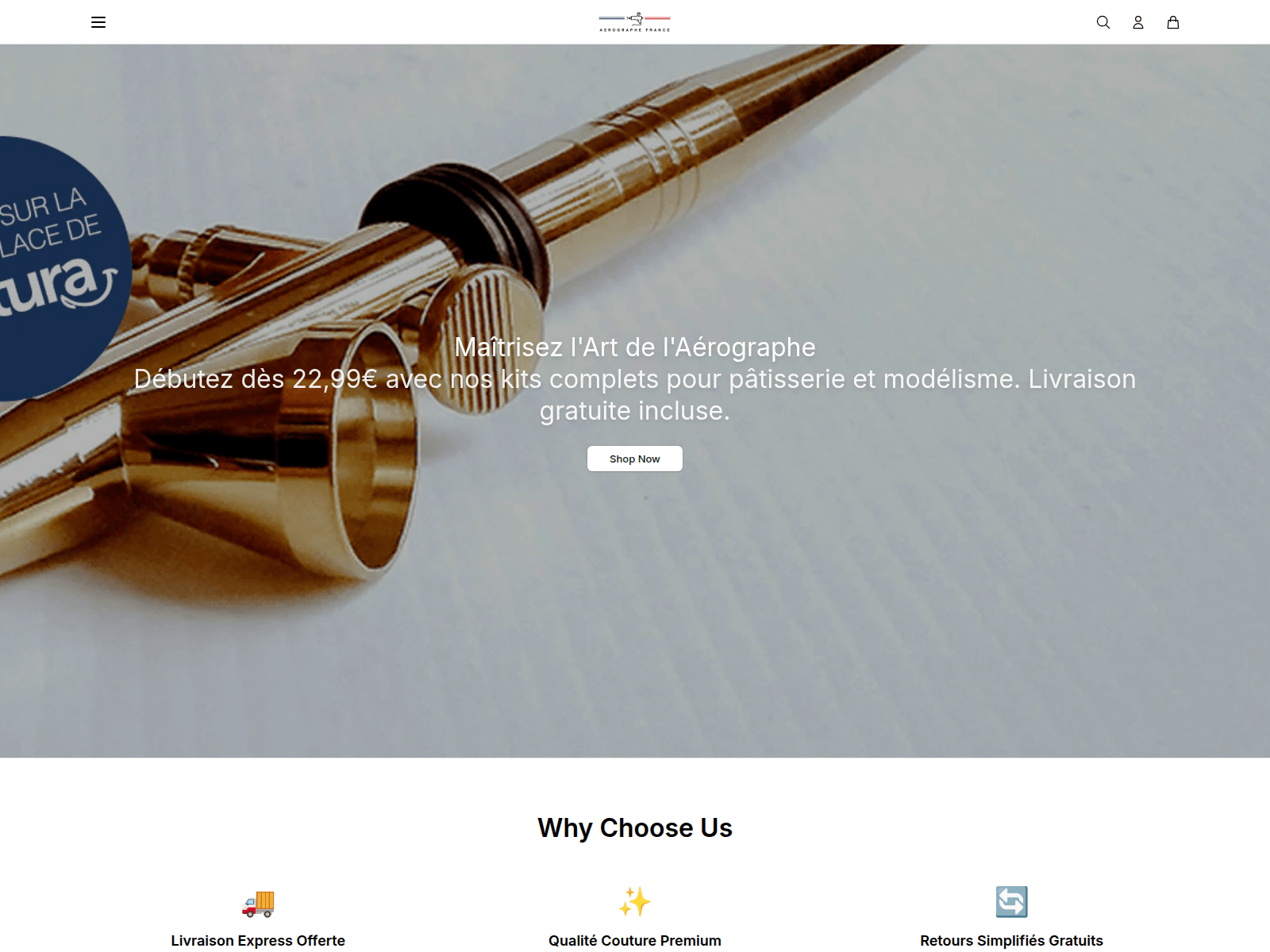 Screenshot of aerographefrancetoys.shop