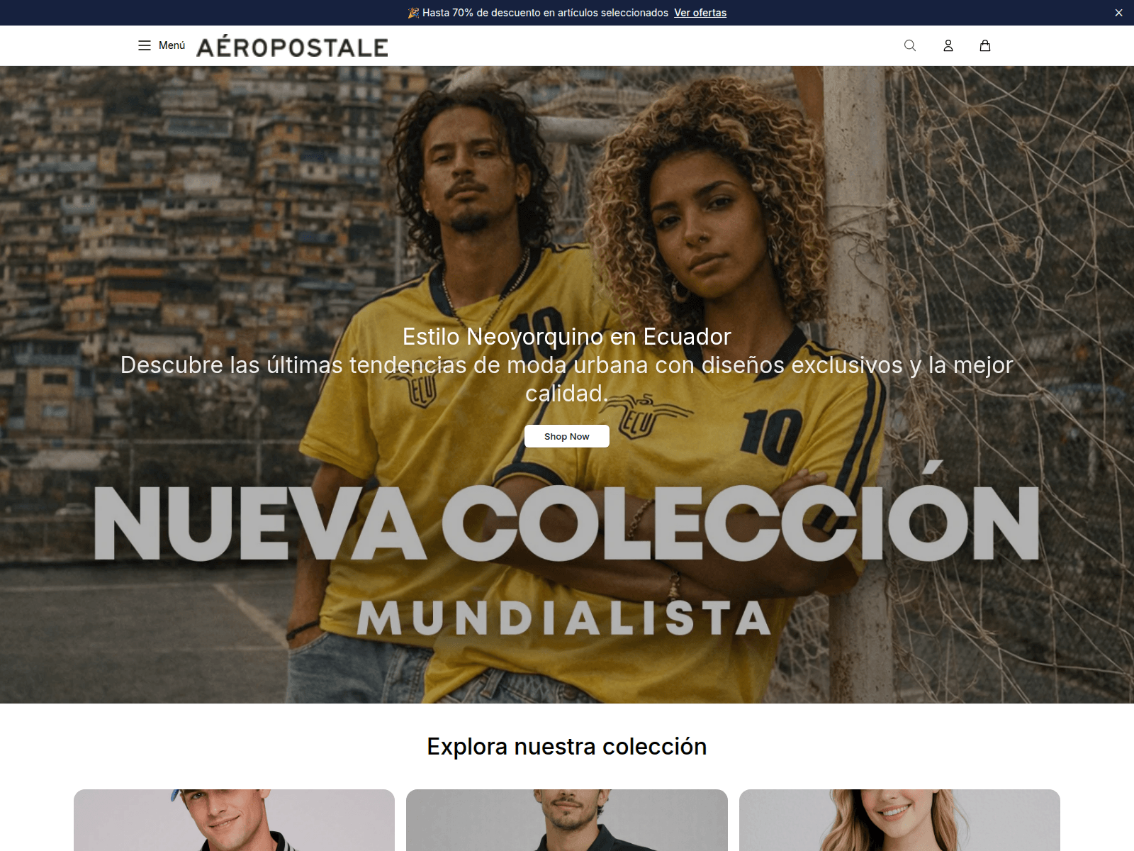Screenshot of aerofashion.shop