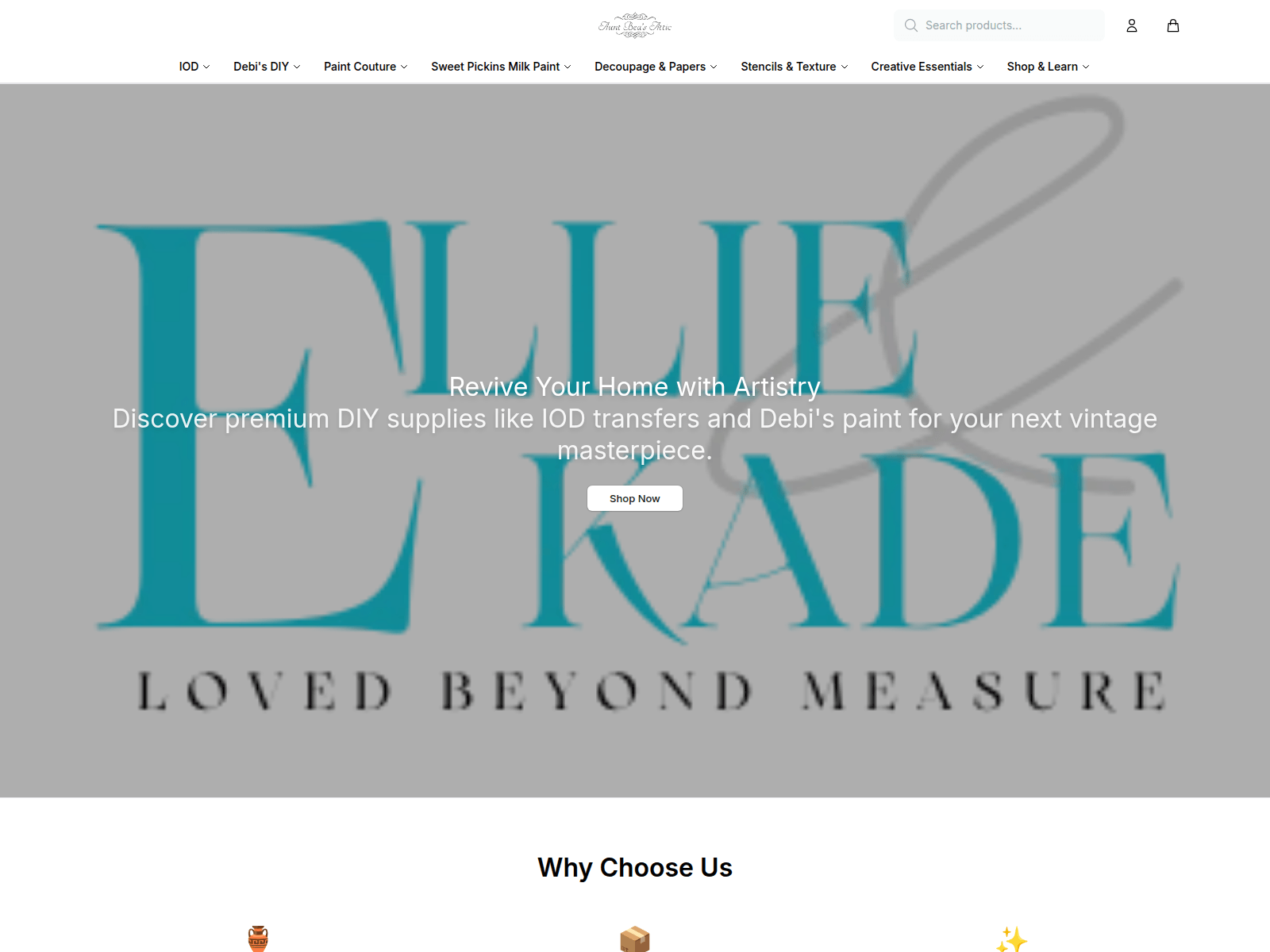 Screenshot of abcurated.shop