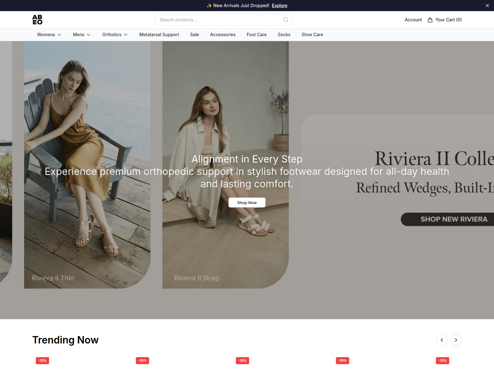 Screenshot of abestyle.shop